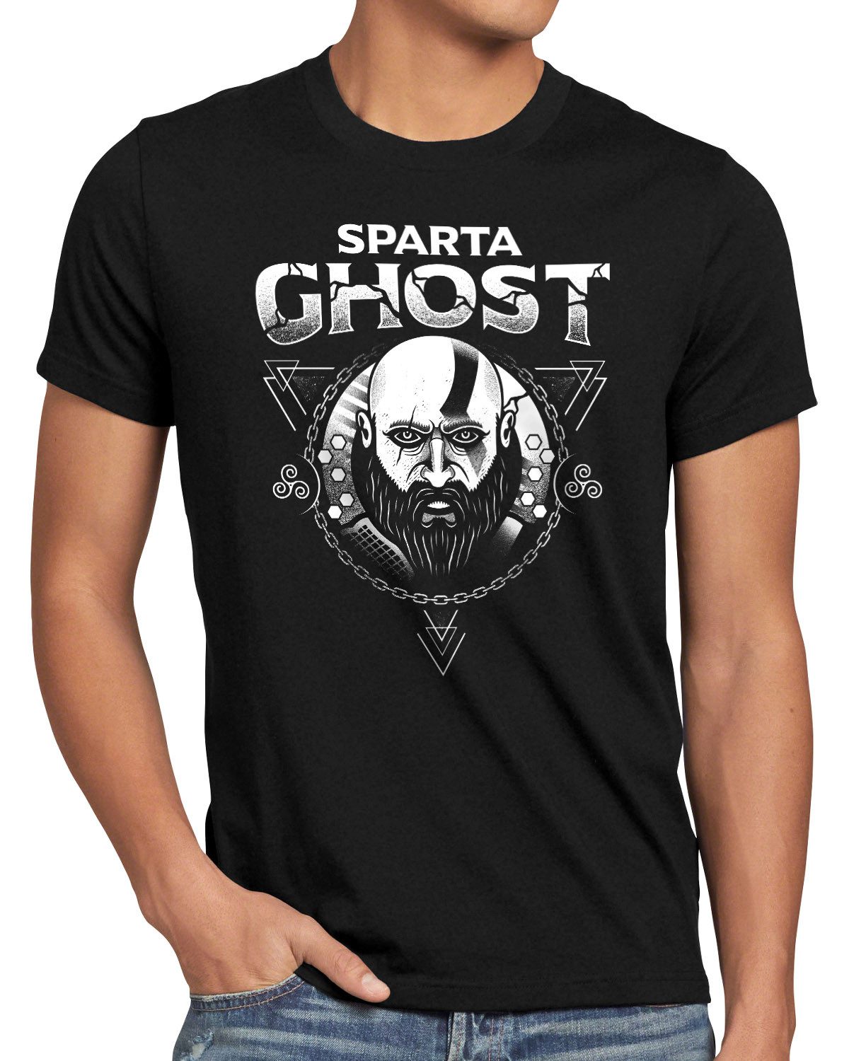 style3 T-Shirt god of war kratos atreus ragnarok ragnarök midgard asgard sparta zeus