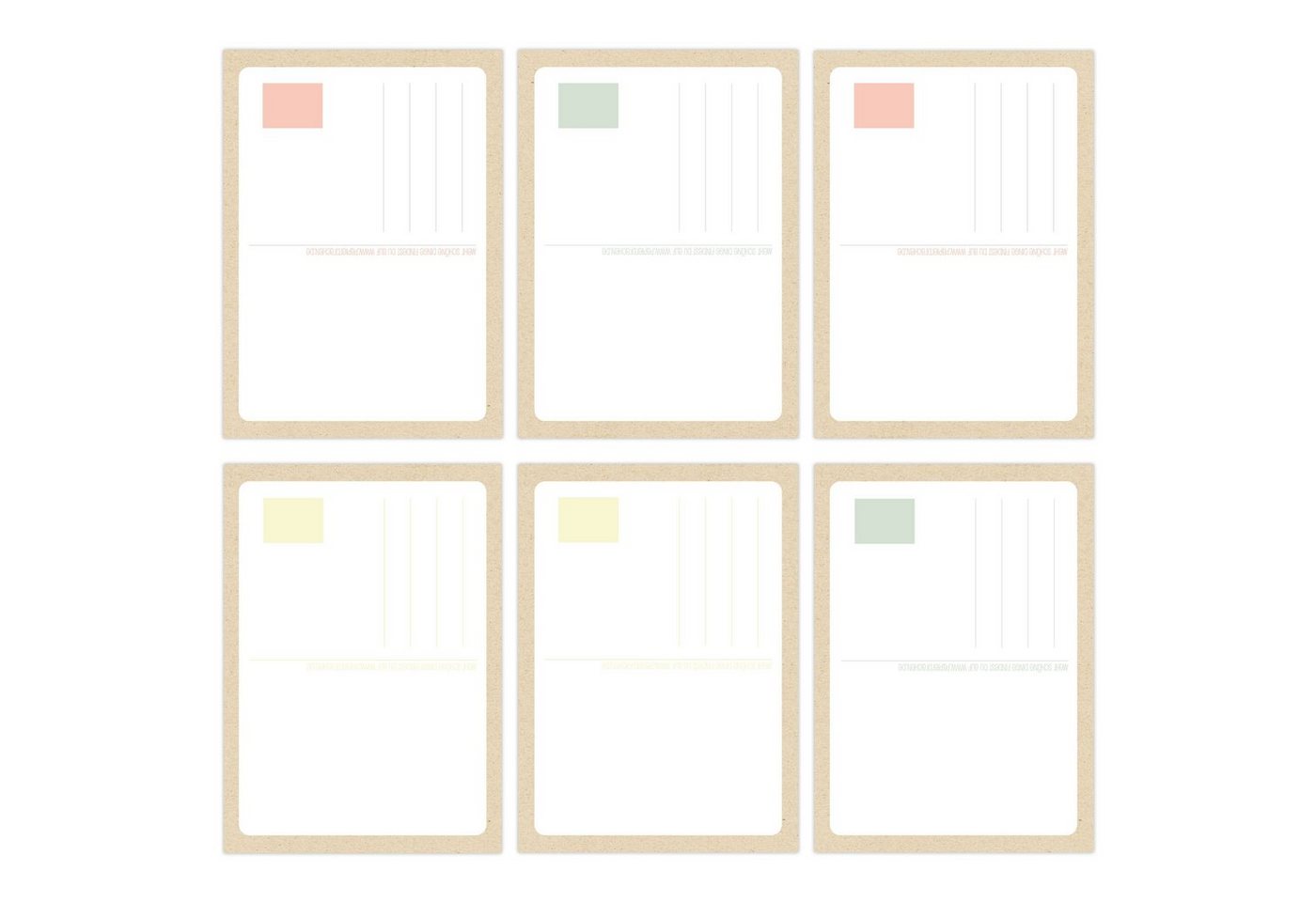 Thumbnail - PAPIERDRACHEN Osterkarte Postkarten Set zu Ostern