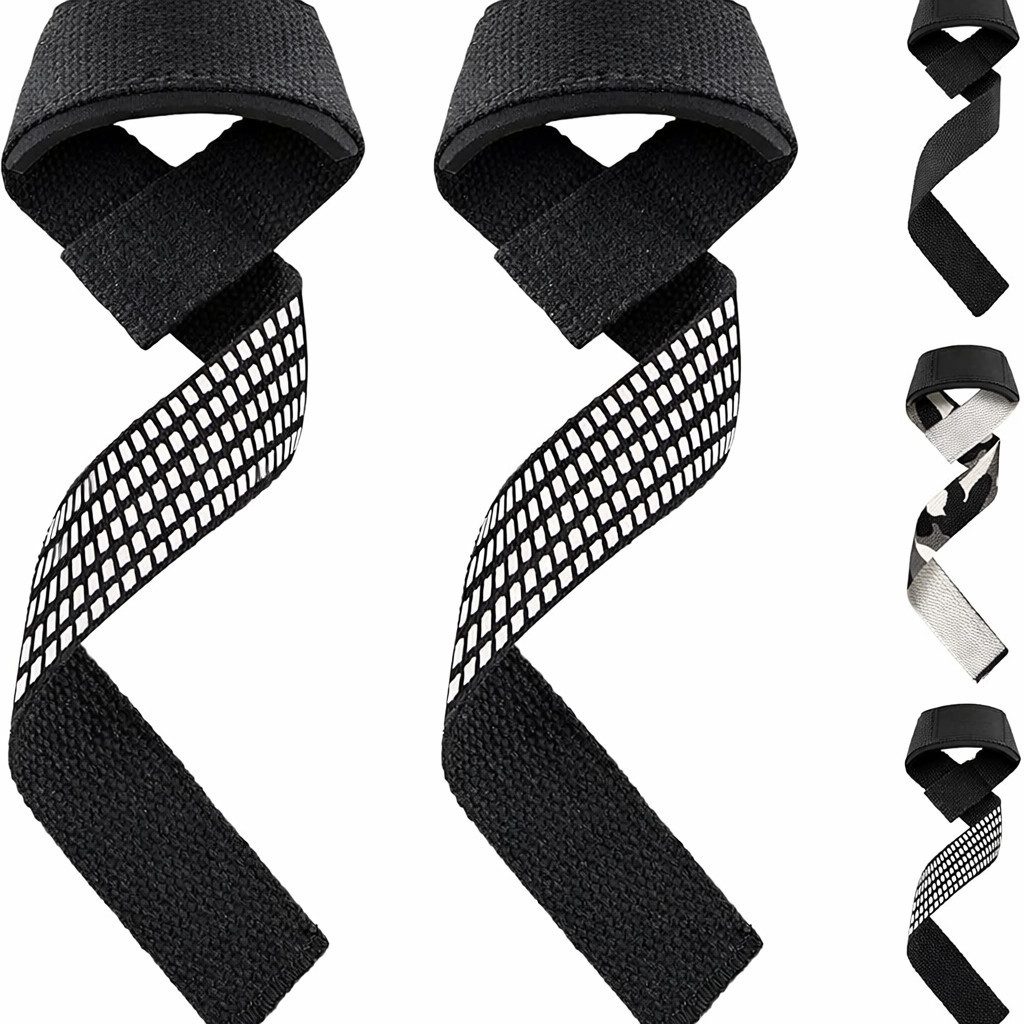 S&S Zughilfe für Krafttraining Fitness Straps Griffhilfe Lifting Bodybuilding (2-tlg)
