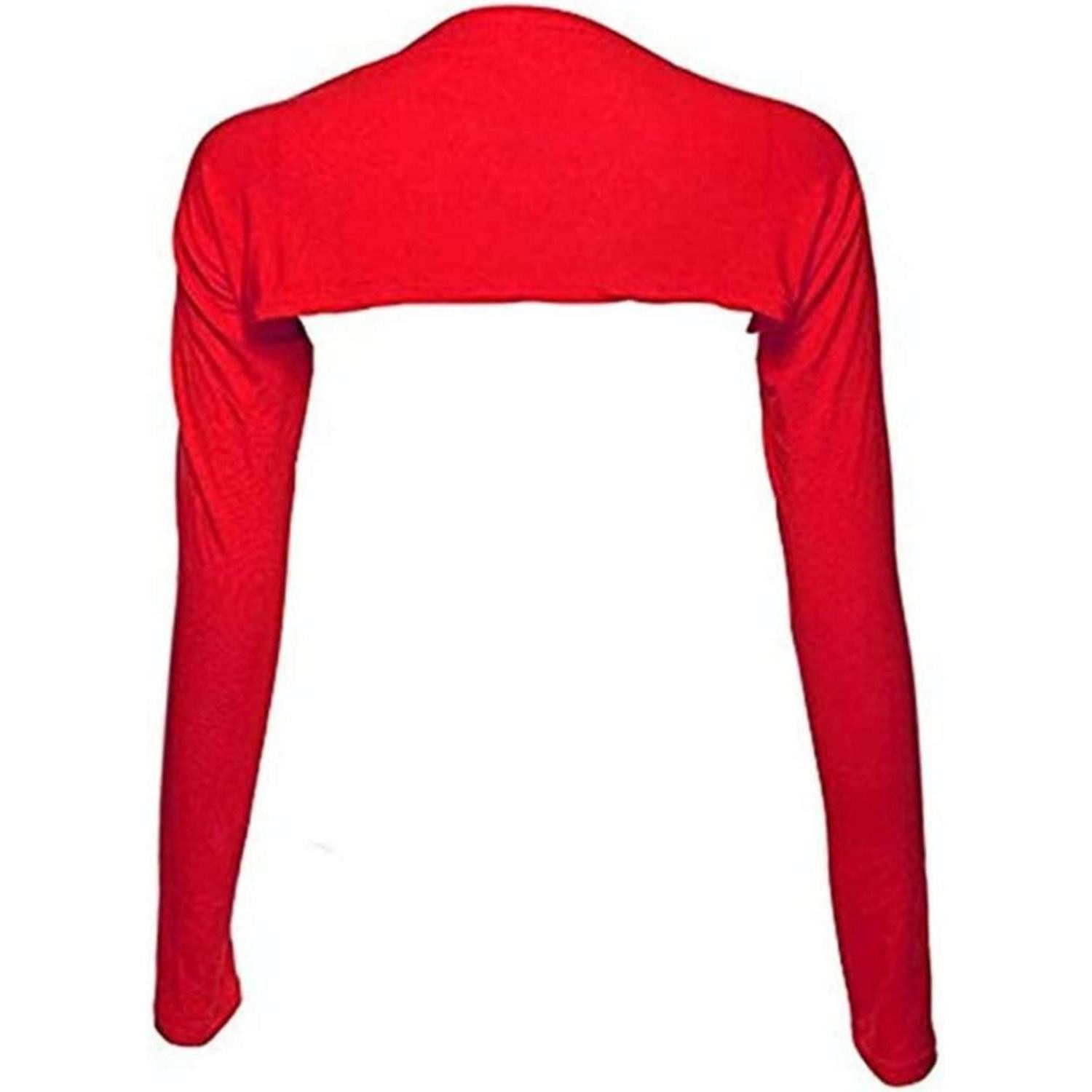 LuxusKollektion Multifunktionstuch UV Schutz Schal Arm Sleeves Rot, (1-St)