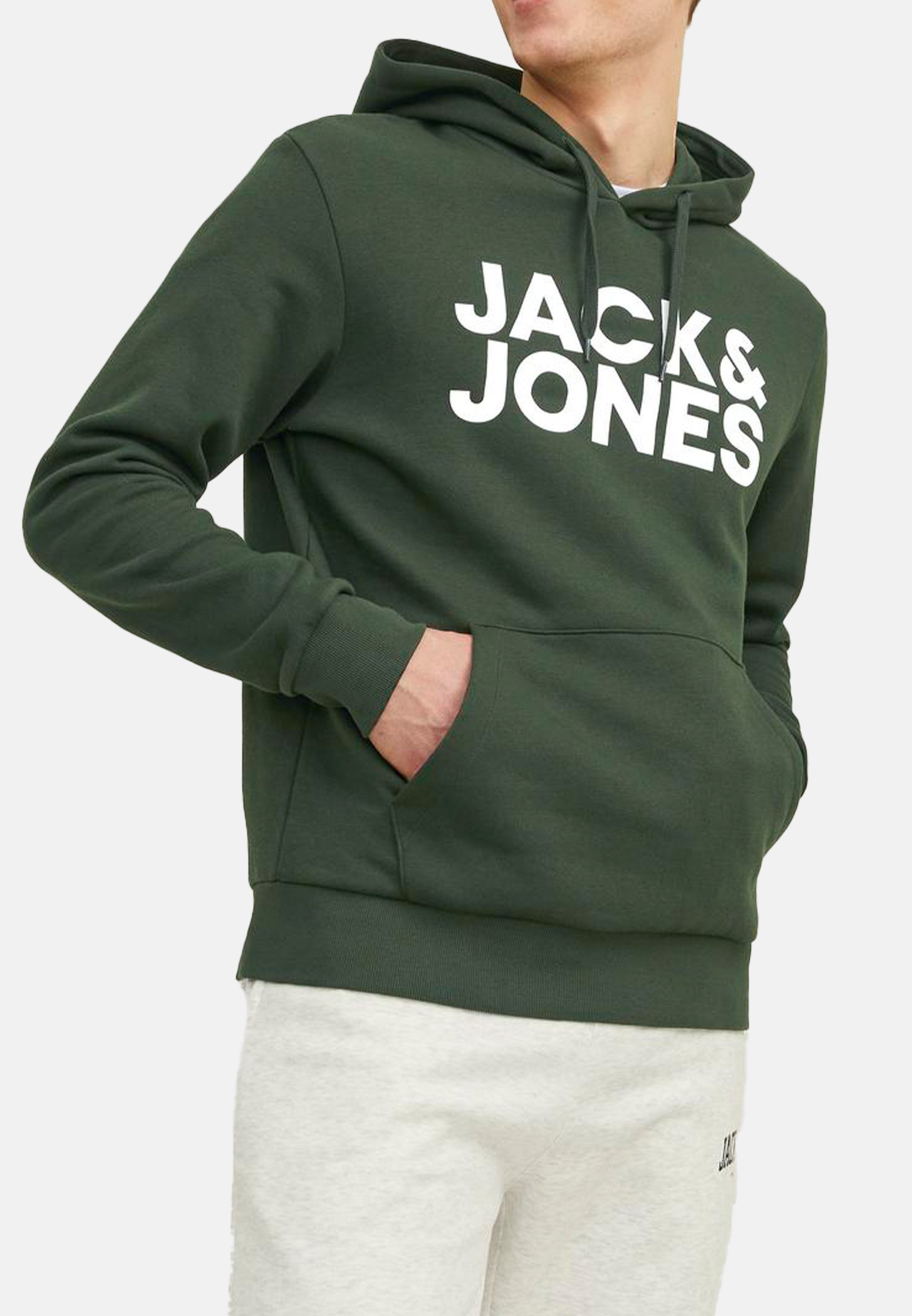 Jack & Jones Hoodie Corp (1-tlg) Sweatshirt / Hoodie - Baumwolle - Atmungsa günstig online kaufen