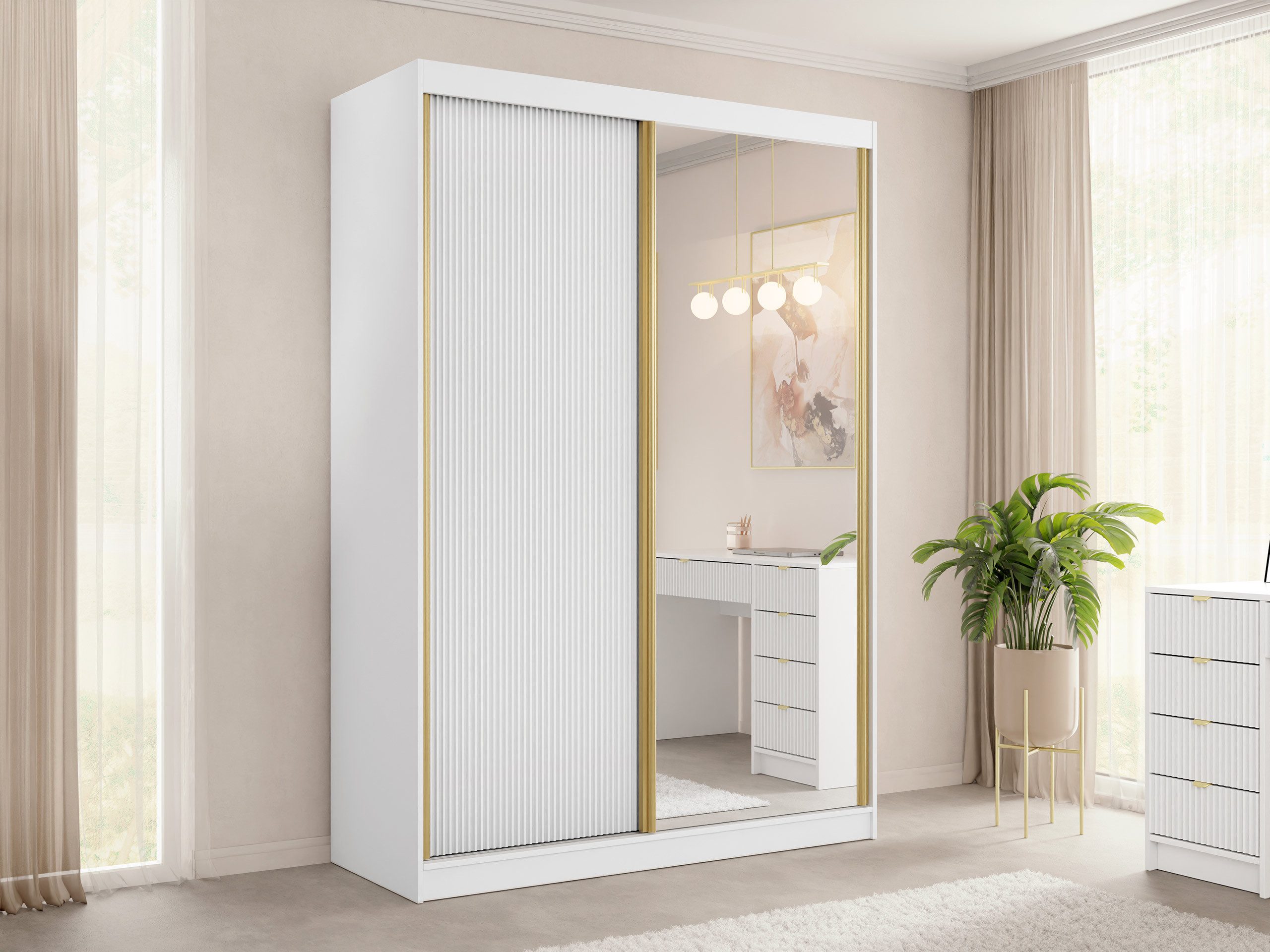 MIRJAN24 Kleiderschrank Tireno 2D (mit zwei günstig online kaufen