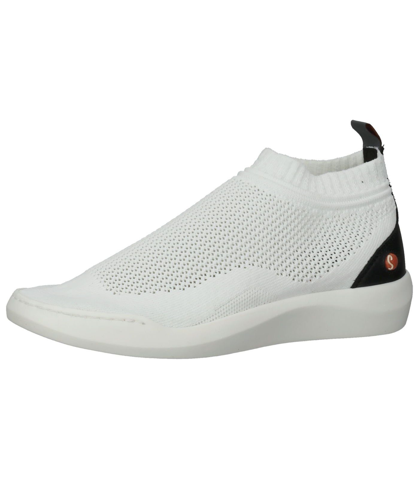 softinos Sneaker Leder Sneaker Weiß (WHITE)