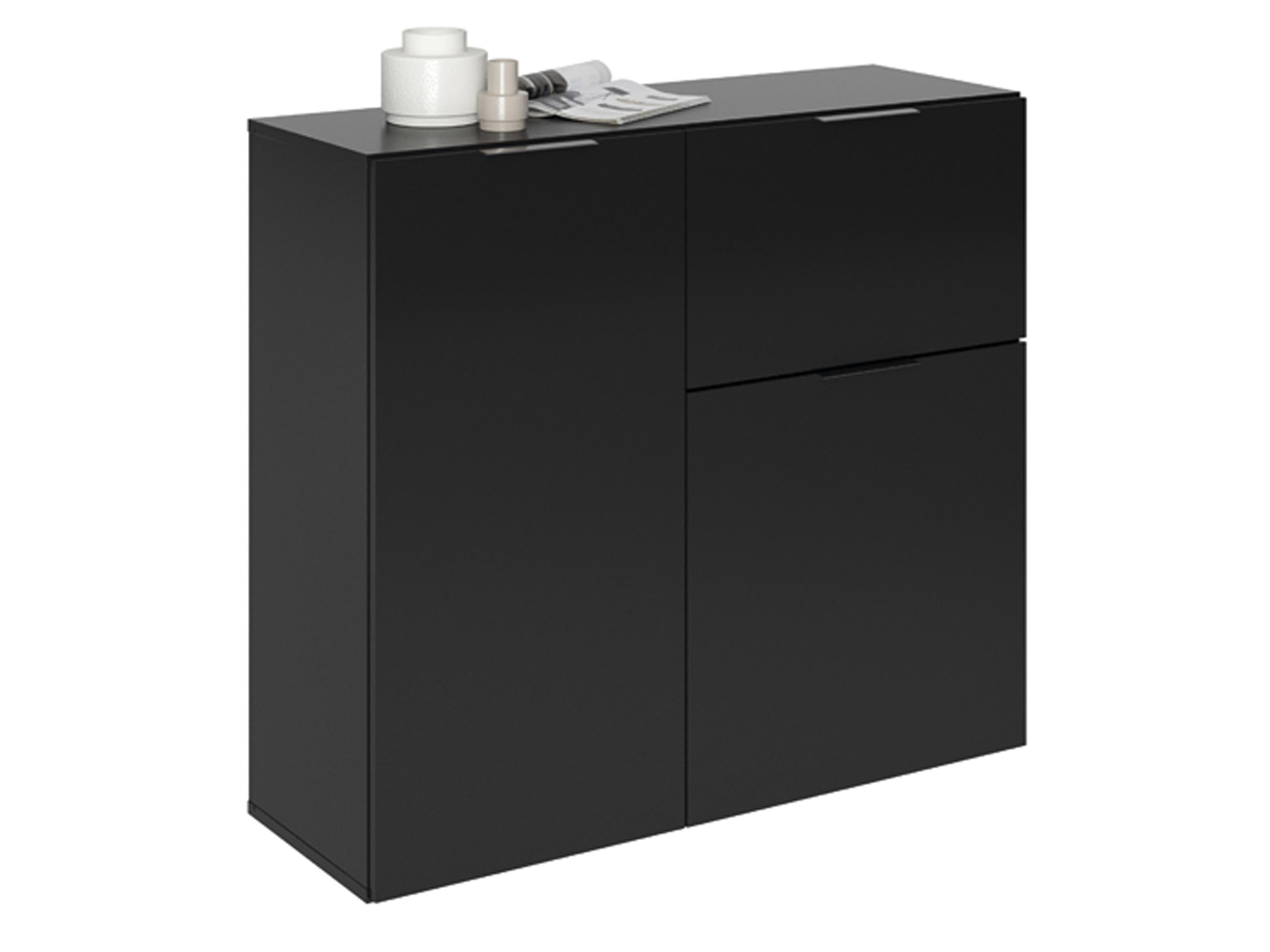 FMD Möbel Kommode 90 x 80 x 32 cm (B/H/T)