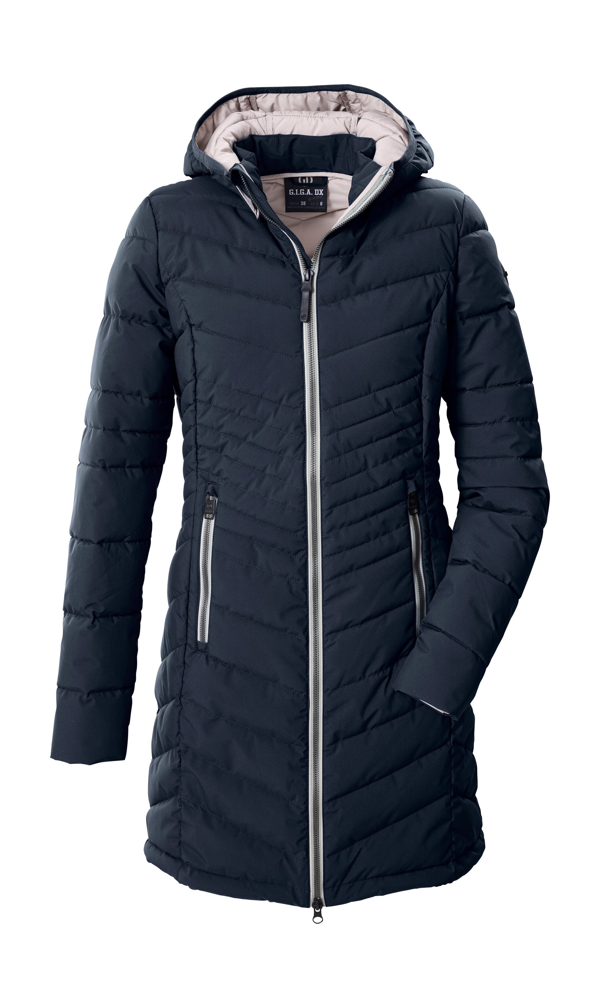 G.I.G.A. DX by killtec Steppmantel GW 1 WMN QLTD PRK Leichter, winddichter, wasserabweisender Damen Steppparka