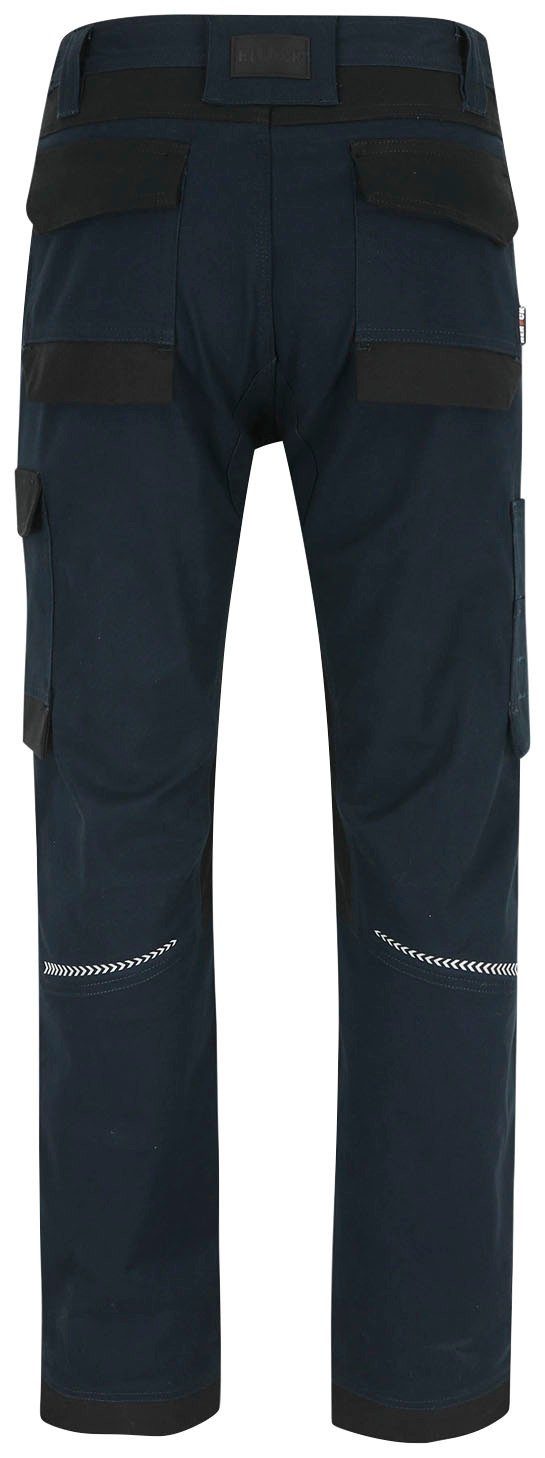 Multi-pocket, Arbeitshose und bequem weich Baumwolle, Herock XENI marine Stretch, wasserabweisend,