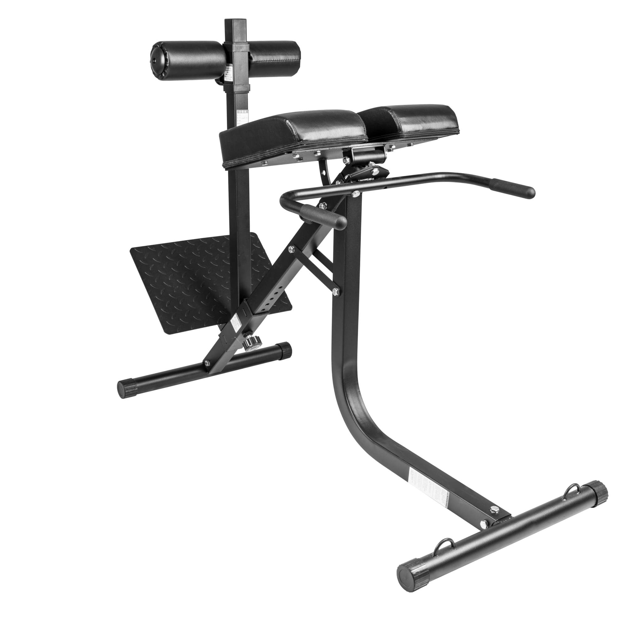 GORILLA SPORTS Trainingsstation Verstellbarer Rückenstrecker in schwarz, (1-tlg)