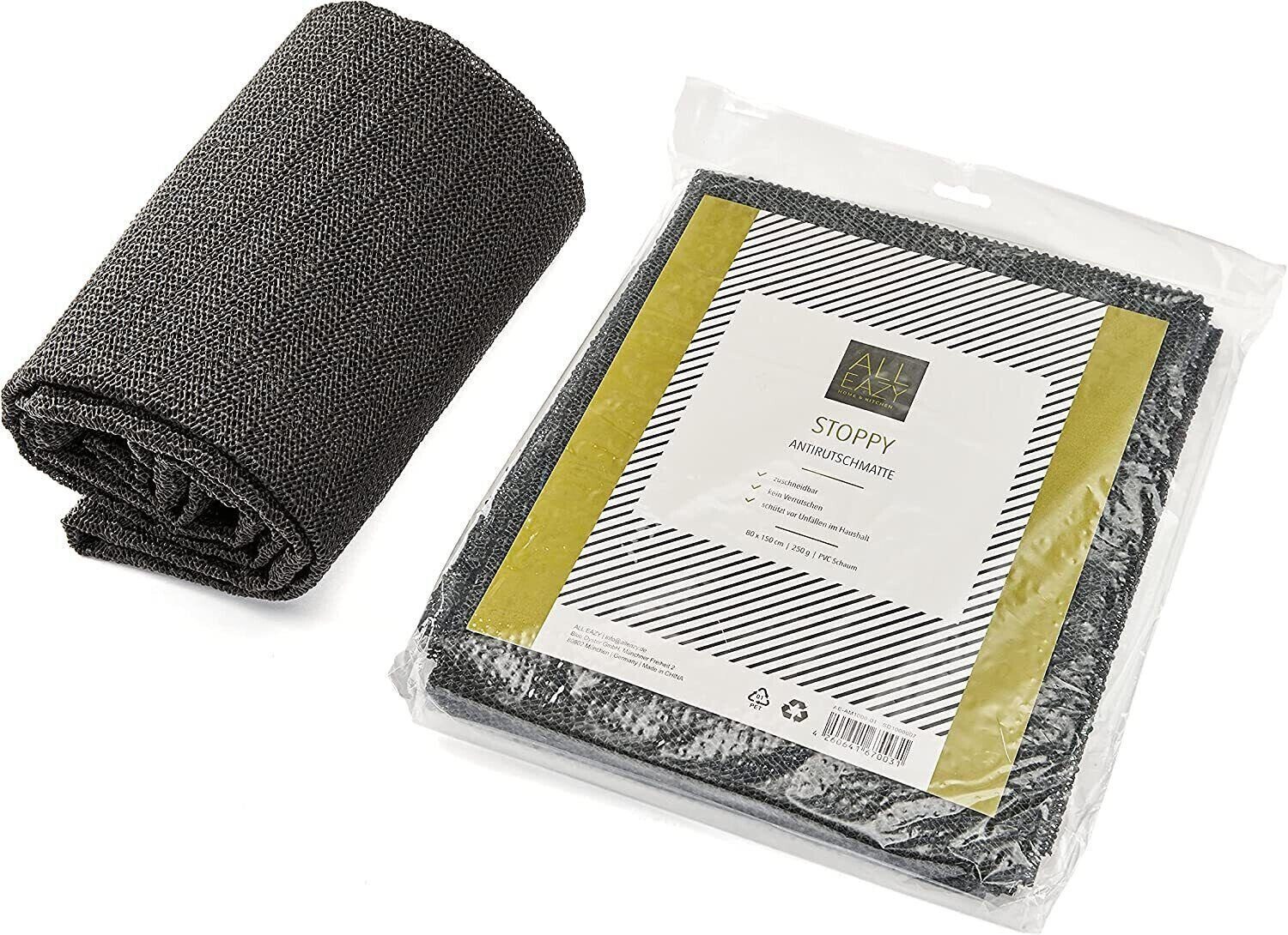 ALL EAZY Home & Kitchen Antirutsch Teppichunterlage Antirutschmatte Teppichunterlage Teppichstopp Gleitschutz 80x150, (Packung, 1 St), individuell zuschneidbar