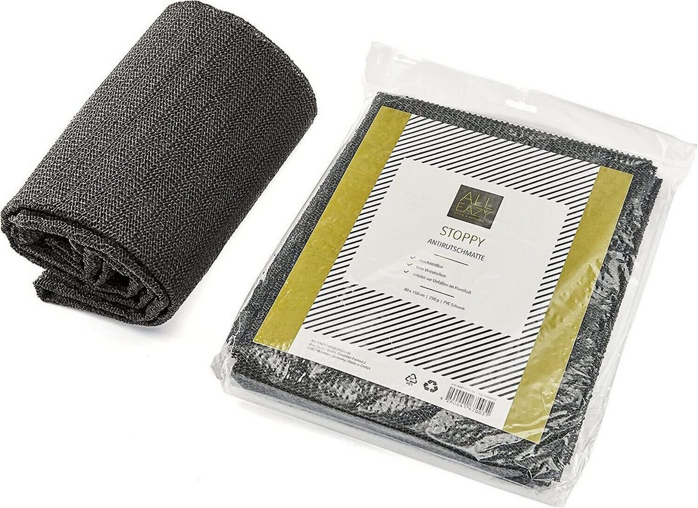 ALL EAZY Home & Kitchen Antirutsch Teppichunterlage Antirutschmatte Teppichunterlage Teppichstopp Gleitschutz 80x150, (Packung, 1 St), individuell zuschneidbar