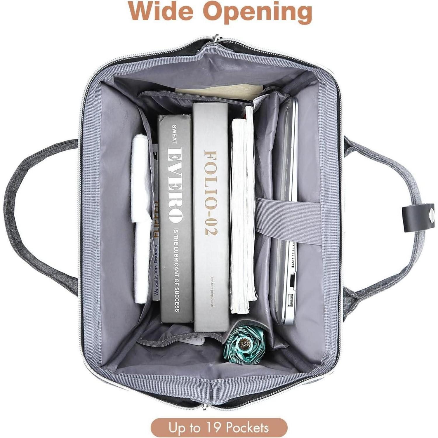 LuxusKollektion Notebookrucksack Rucksack Damen: Wasserdicht, Laptopfach, A günstig online kaufen