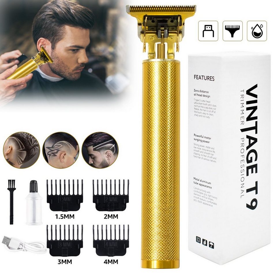7Magic USB-Laden Haar- Barttrimmer, Bartschneider, und Schnurlose
