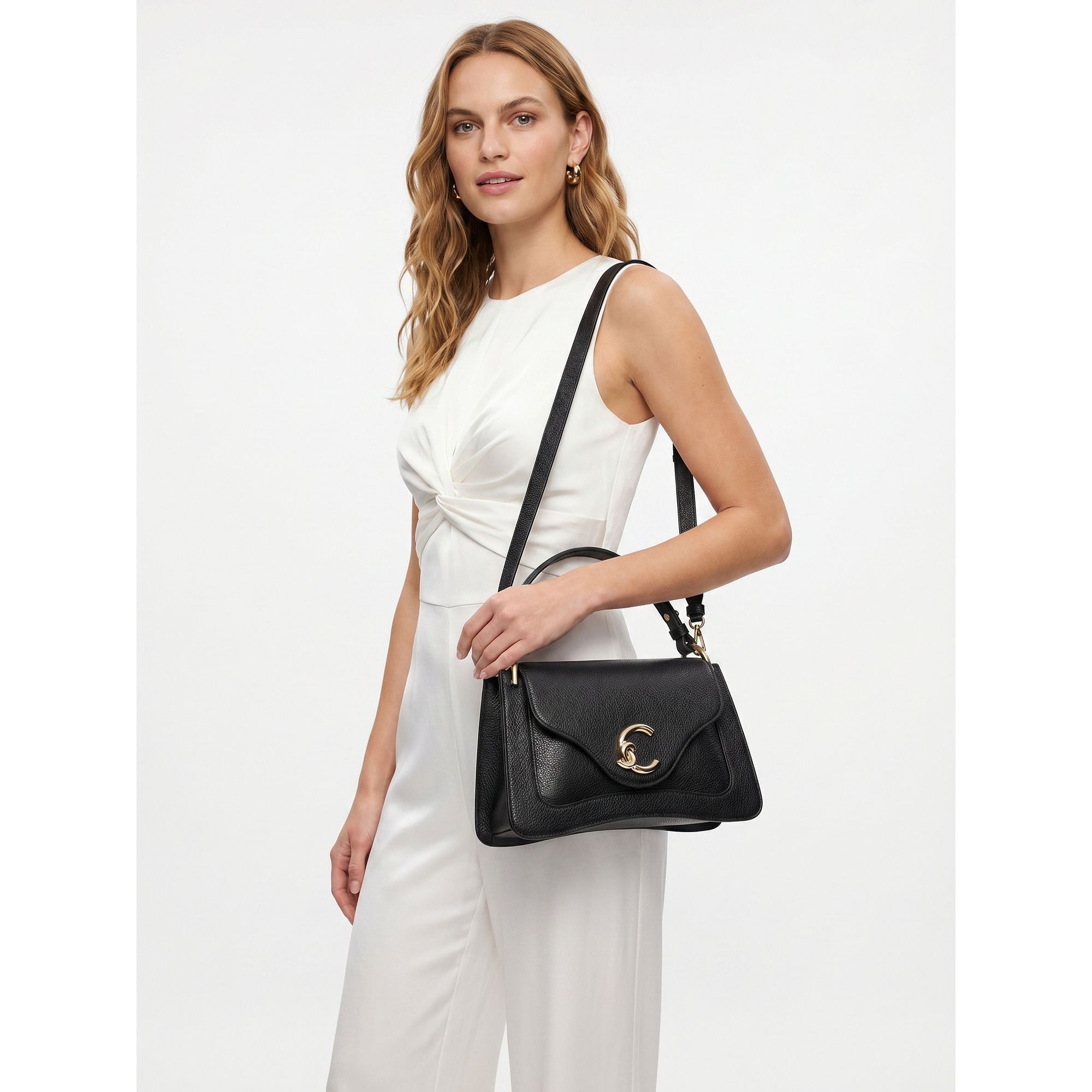 COCCINELLE Schultertasche C-Me, Leder
