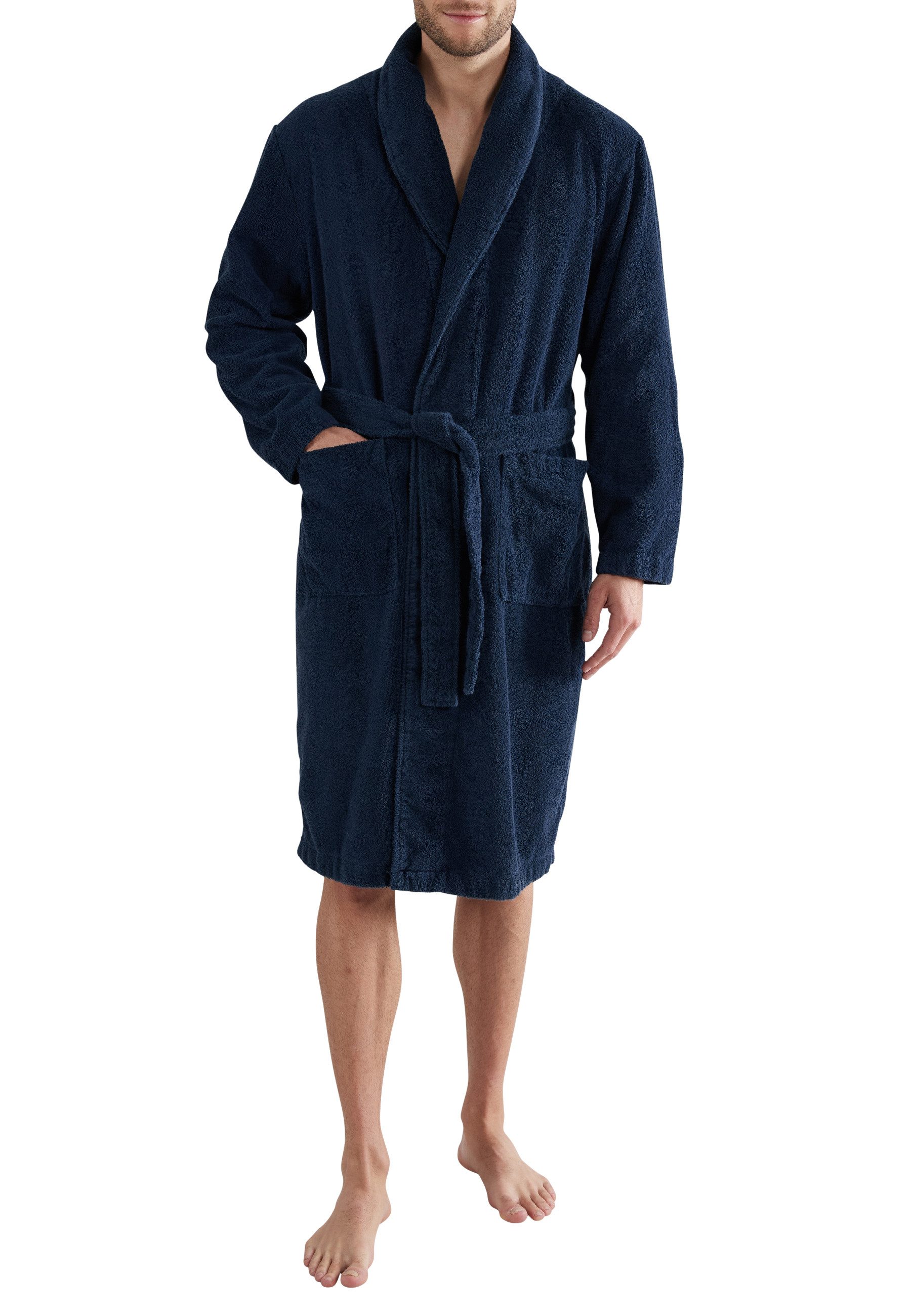 GÖTZBURG Herrenbademantel GÖTZBURG Herren Bademantel blau günstig online kaufen