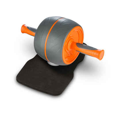 Zoomyo AB-Roller »Premium Bauchtrainer AB Roller inkl. Knieauflage«, Muskeltrainer für effektives Bauchtraining, Fitness Roller