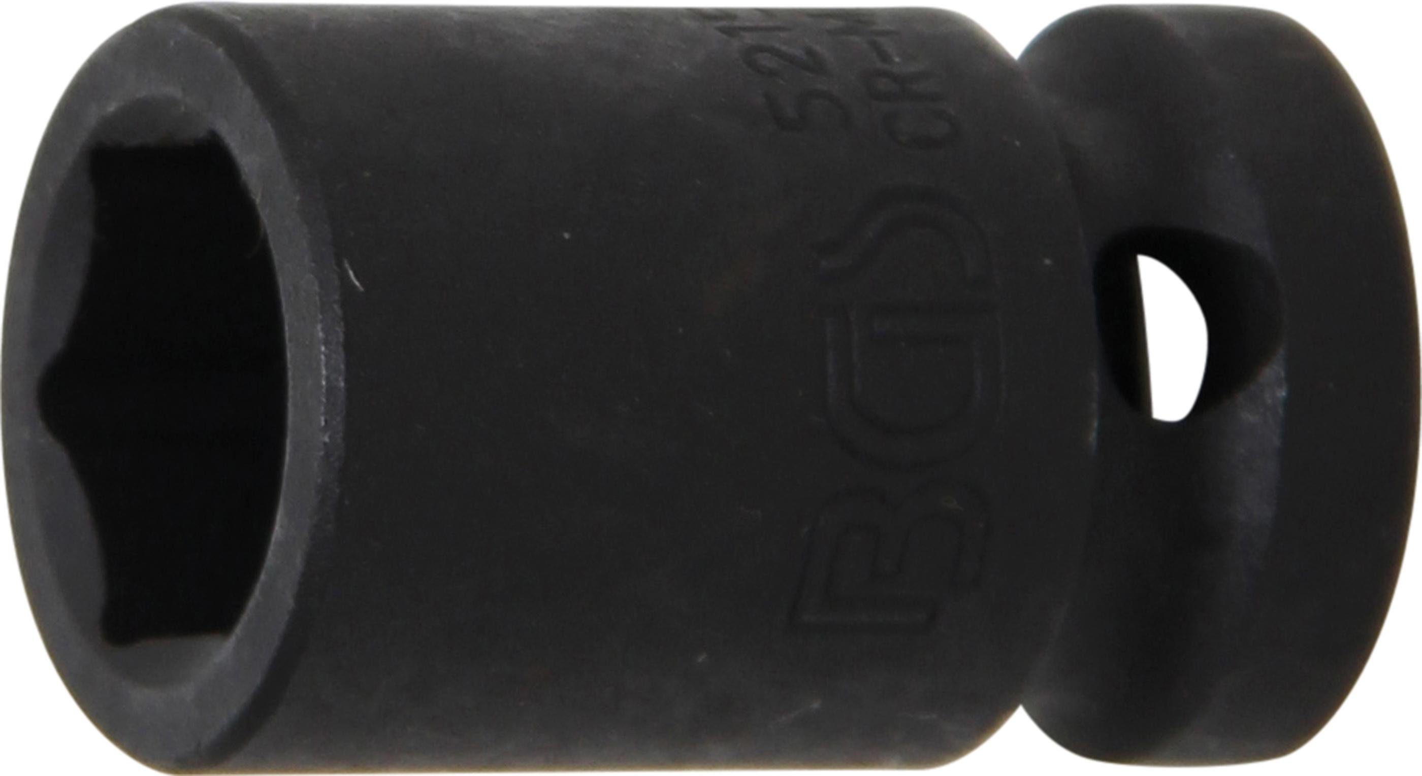BGS technic Steckschlüssel Kraft-Steckschlüssel-Einsatz Sechskant, Antrieb Innenvierkant 12,5 mm (1/2), SW 15 mm