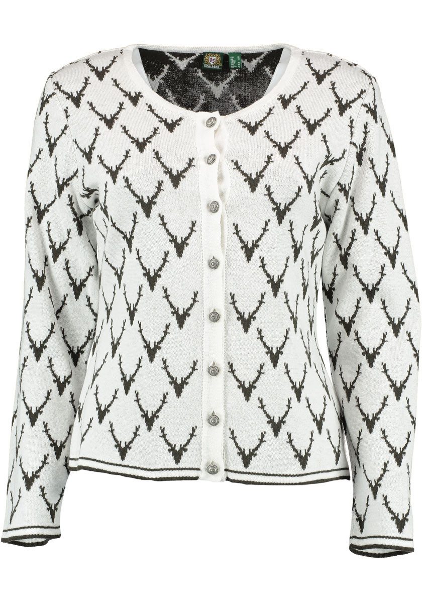 OS Trachten Strickjacke Ewipe Tailliert, lang günstig online kaufen