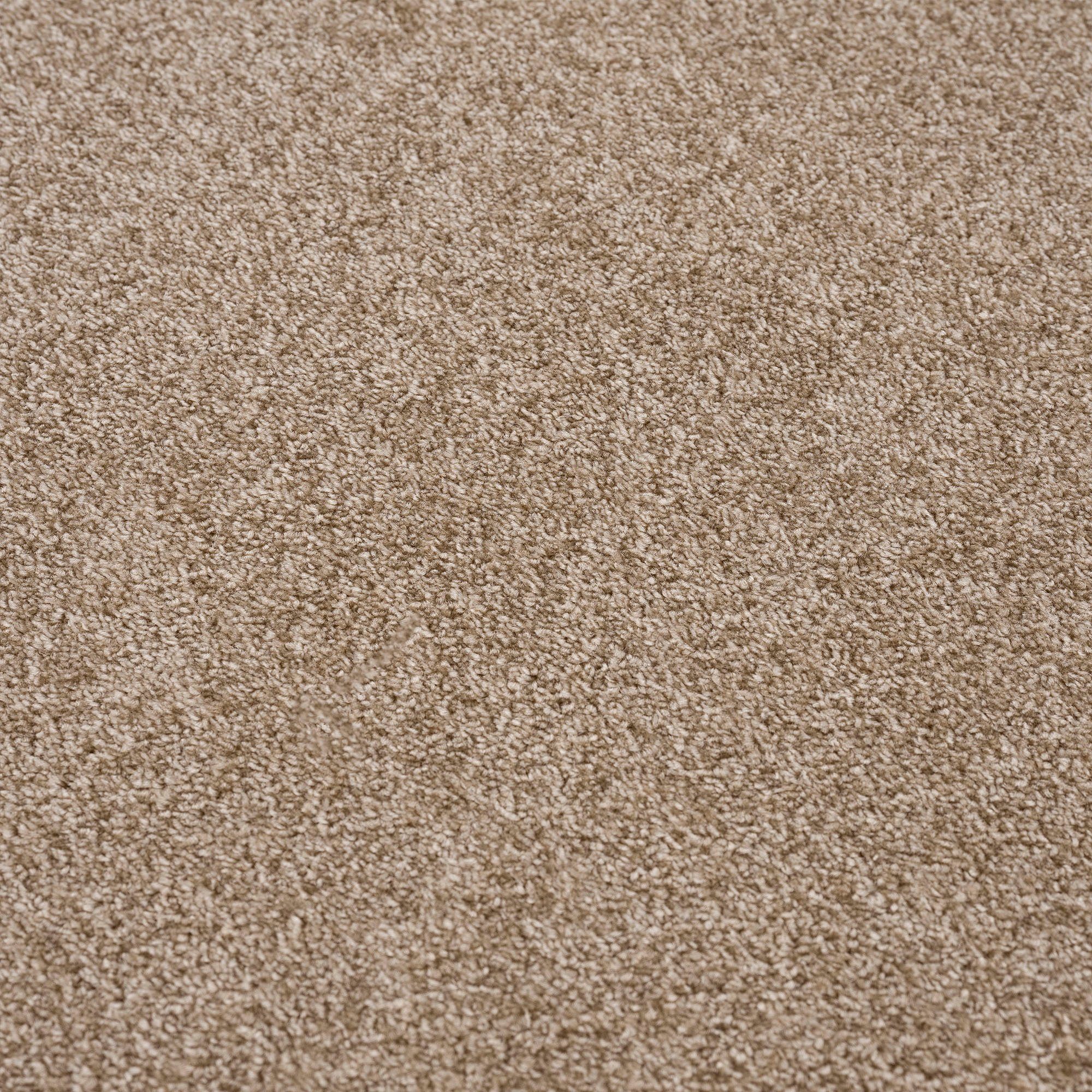 Teppich Uni, Sanat, rechteckig, Höhe: robuster Kurzflorteppich, Farbauswahl mm, große 13 beige