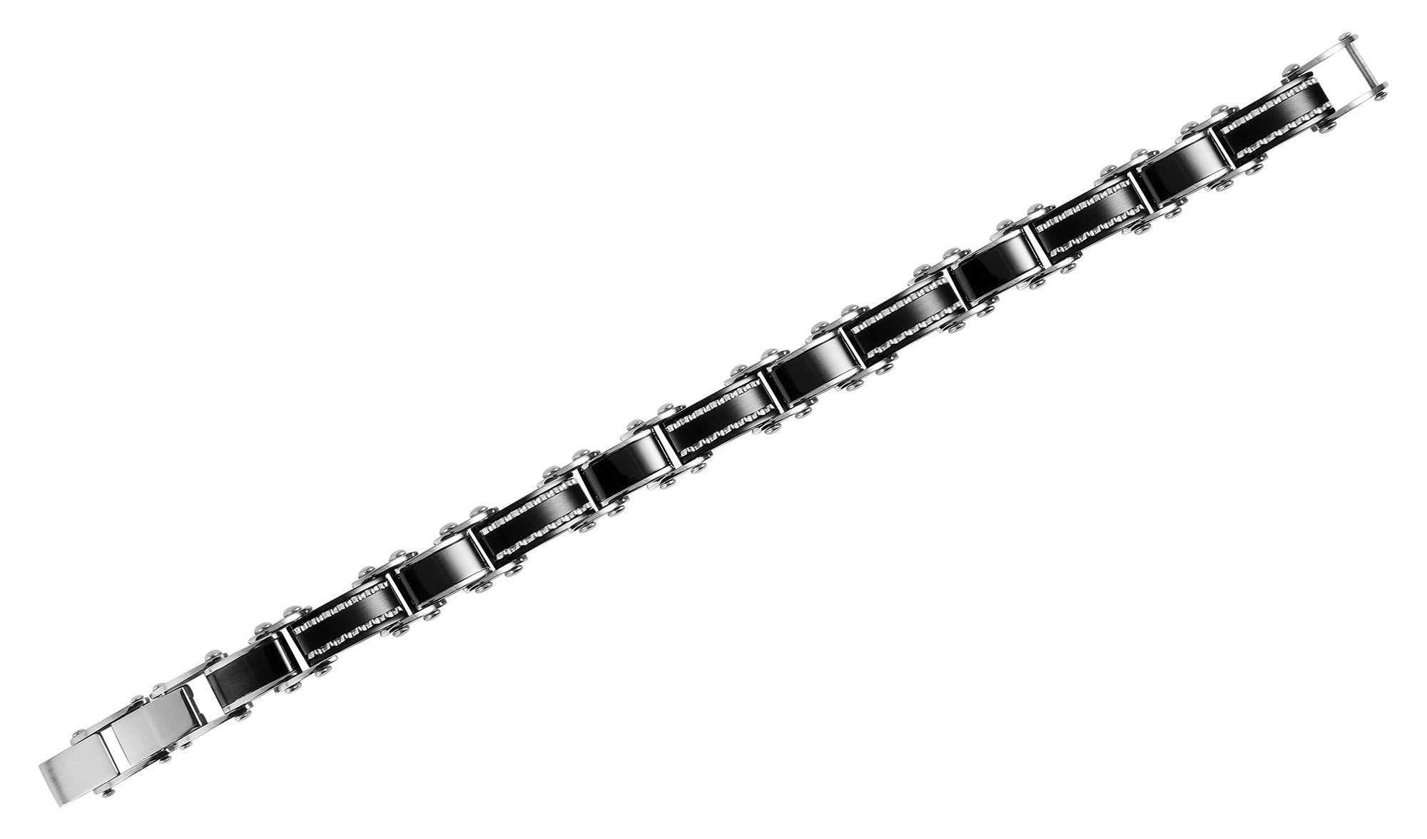 Gliederarmband Armband – Gliederarmband aus Edelstahl 21 cm