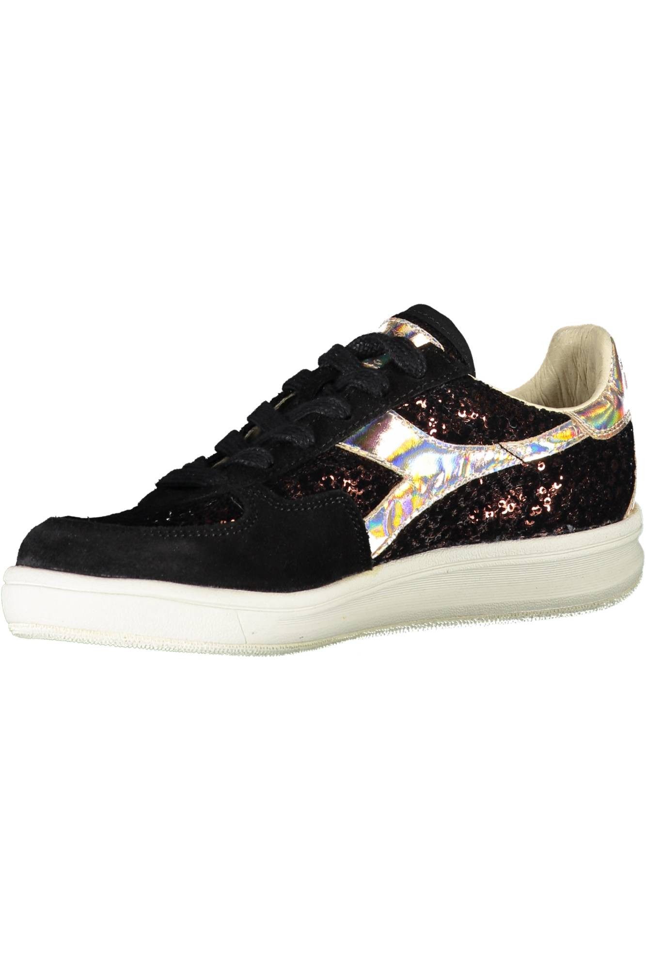 Diadora Sneaker Moderner Damensportschuh in Schwarz mit