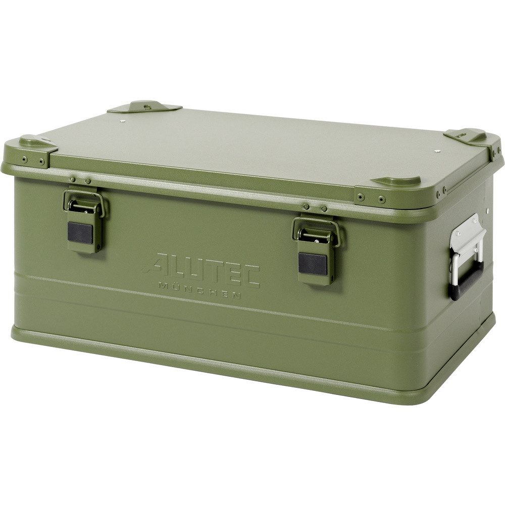 ALUTEC München Kiste Alutec INDUSTRY 13048Green Transportkiste Aluminium (L x B x H) 580 x