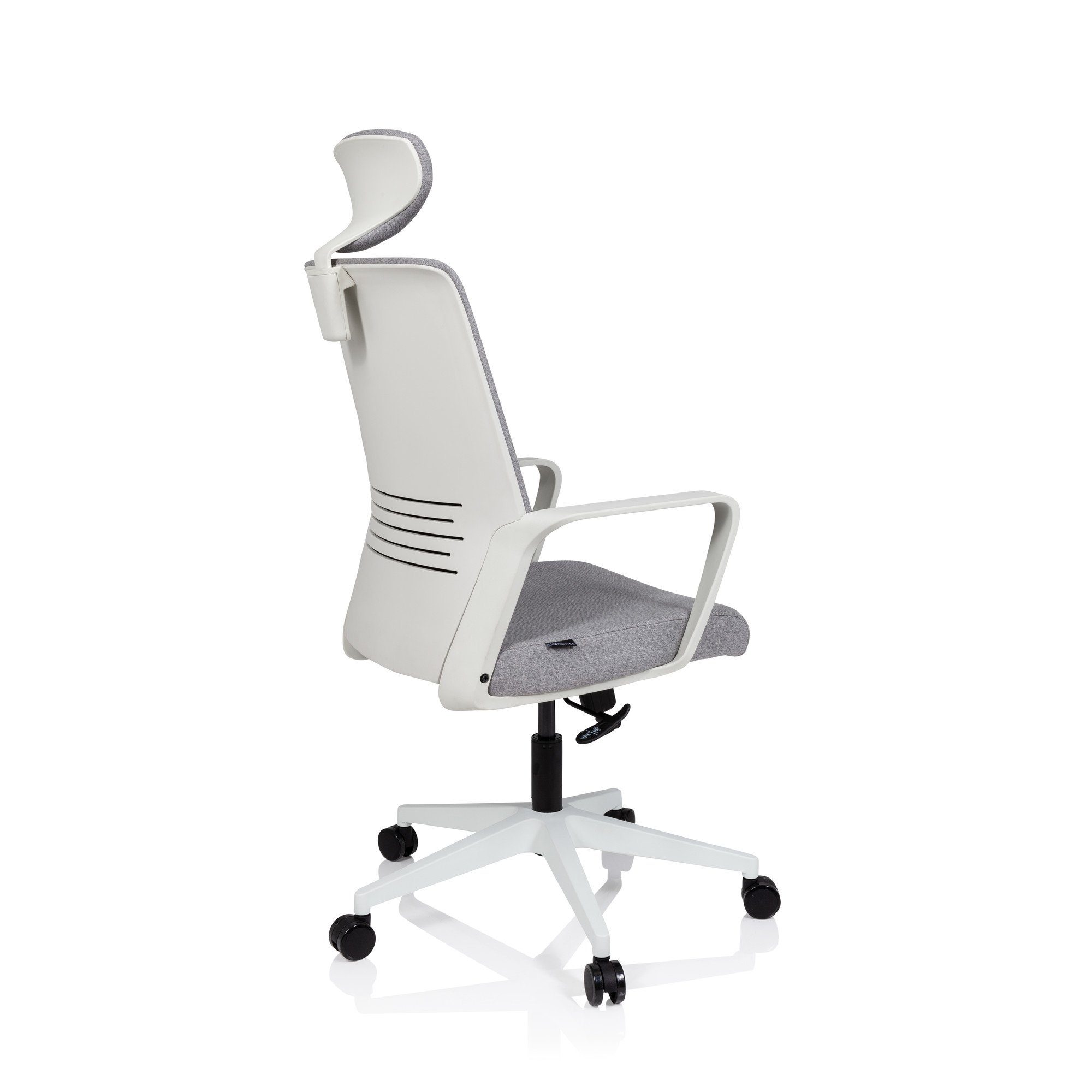 Home OFFICE Stoff ergonomisch Bürostuhl Armlehnen Drehstuhl MINO hjh Schreibtischstuhl mit Office St), (1