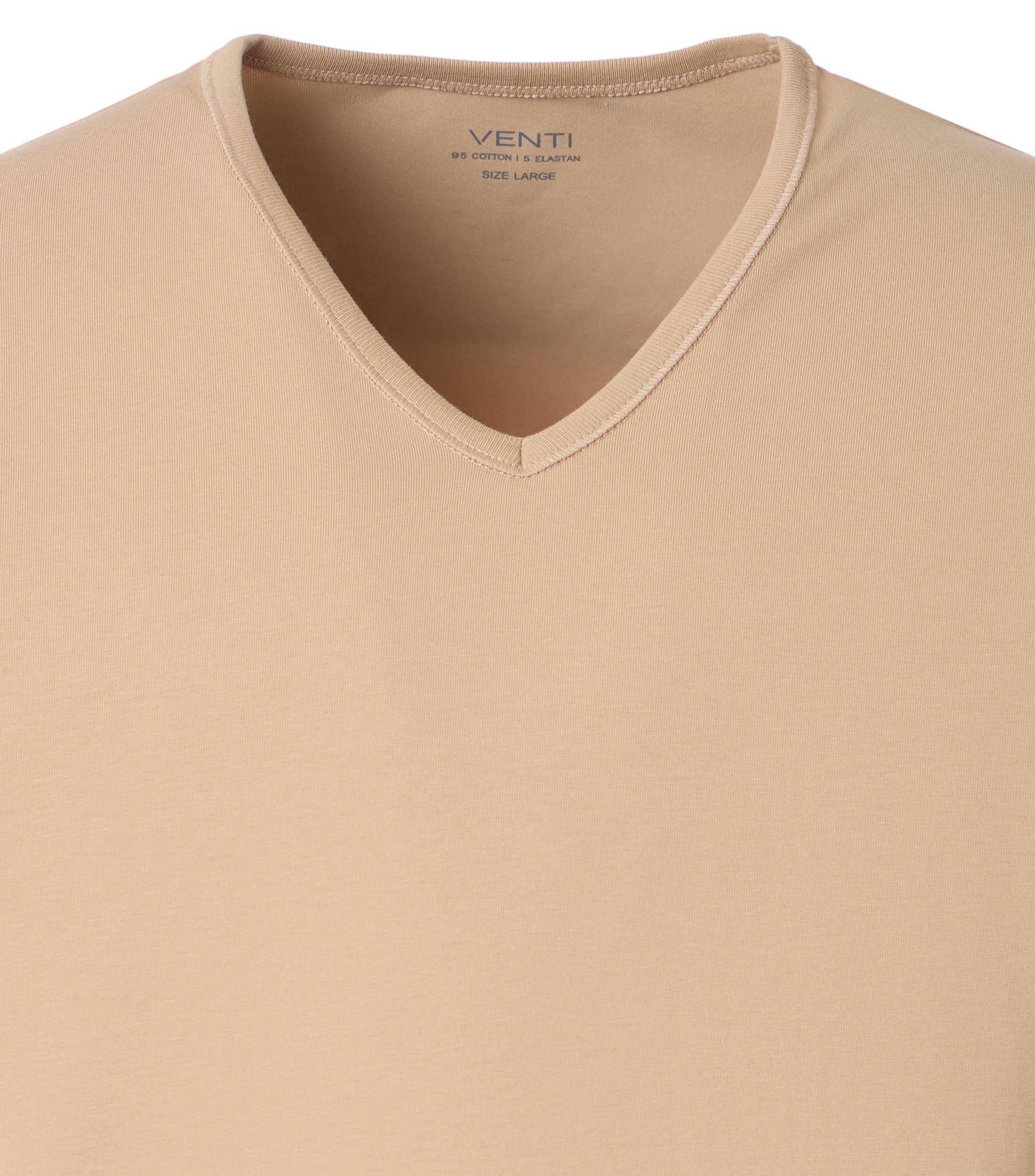 VENTI T-Shirt VENTI T-Shirt Doppelpack uni