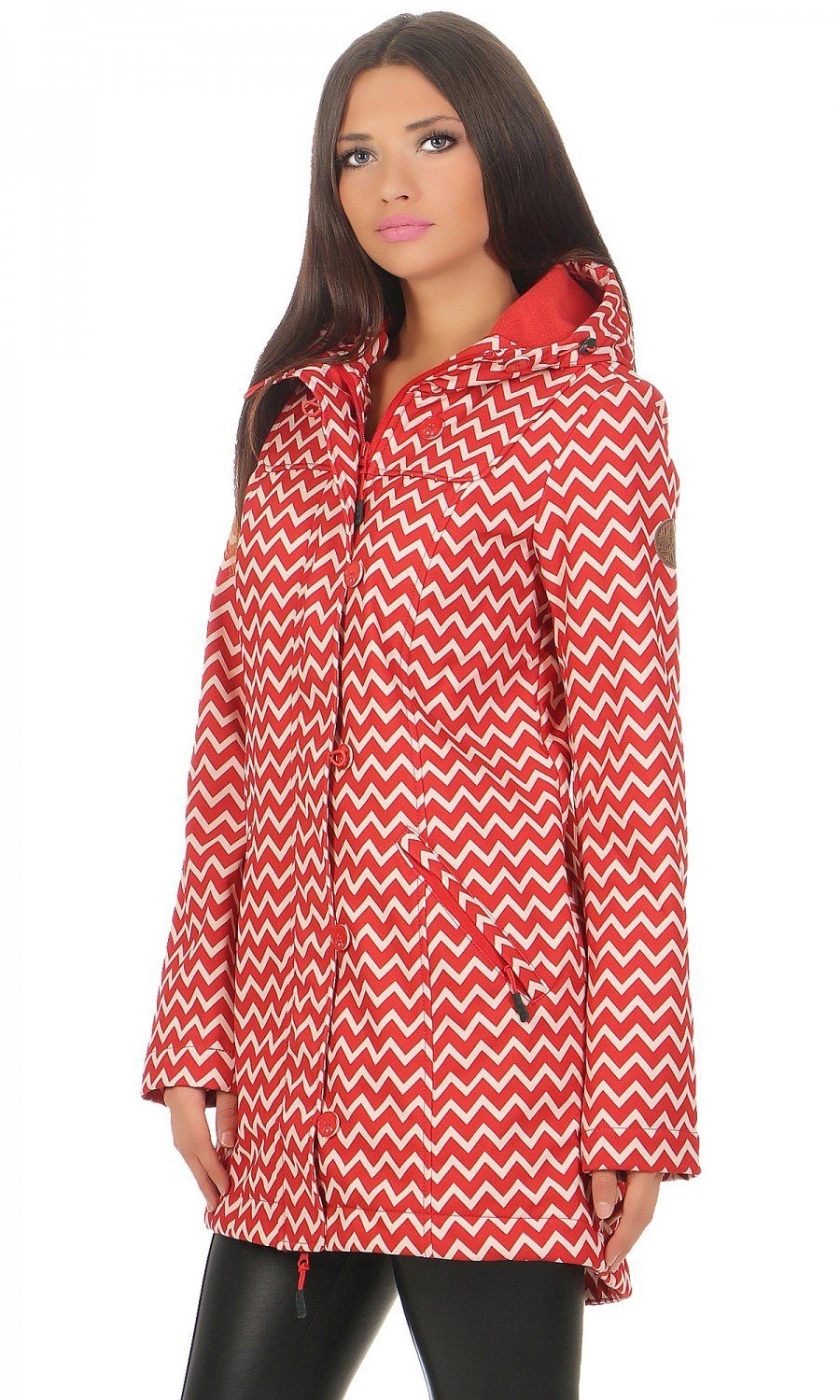 Blutsgeschwister Softshelljacke Blutsgeschwister Wild Weather Long Damen Anorak