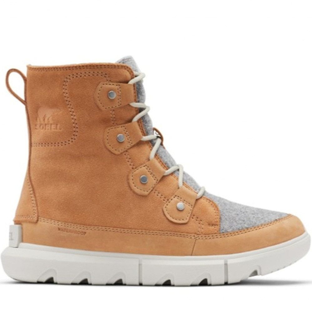 Sorel Explorer II Joan Felt WP Damen Stiefel Boots Freizeit Leder 1977491253 Stiefel wasserdicht