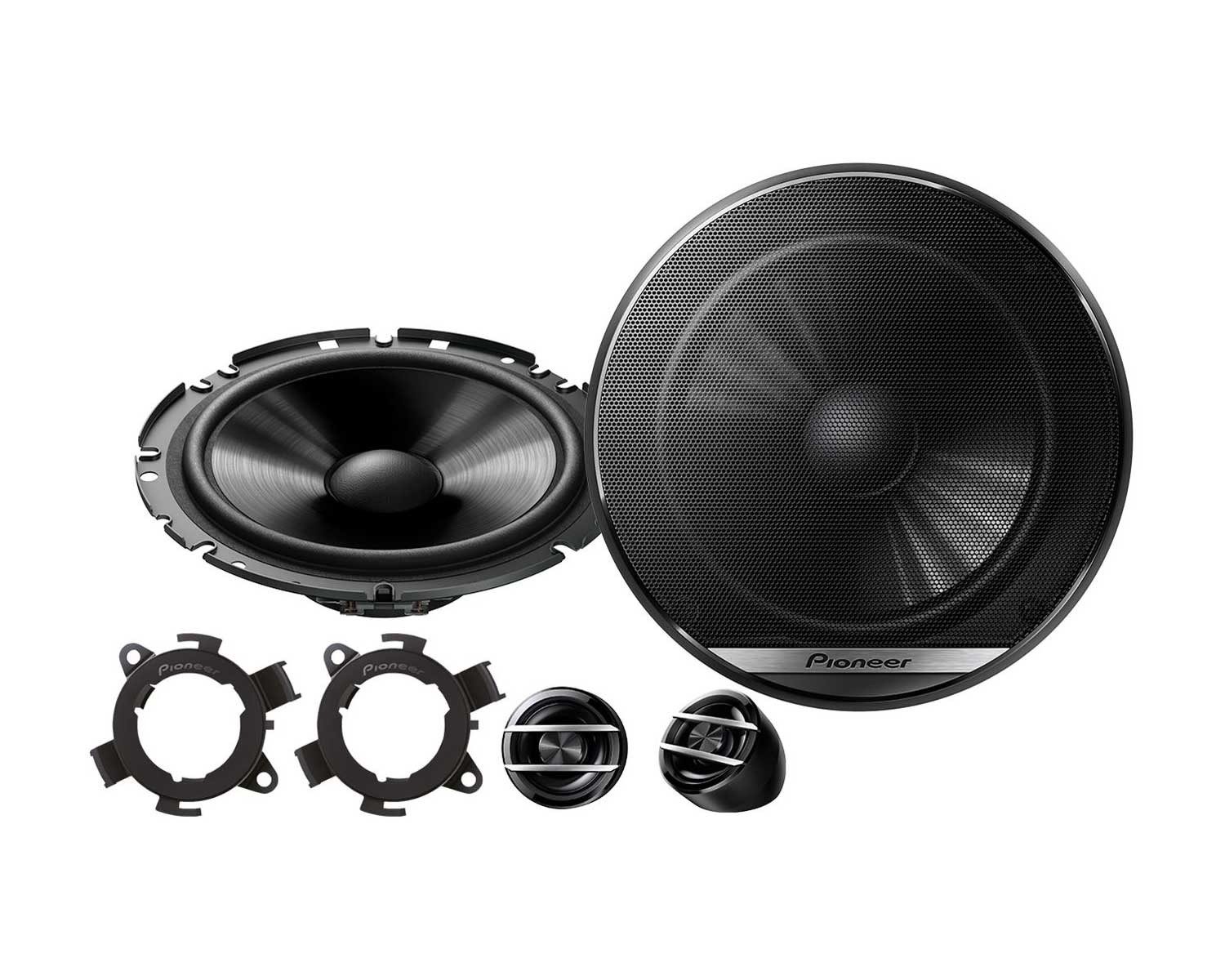 Pioneer TS-G170C 16,5cm 2-Wege Komponentenlautsprecher Auto-Lautsprecher (45 W)