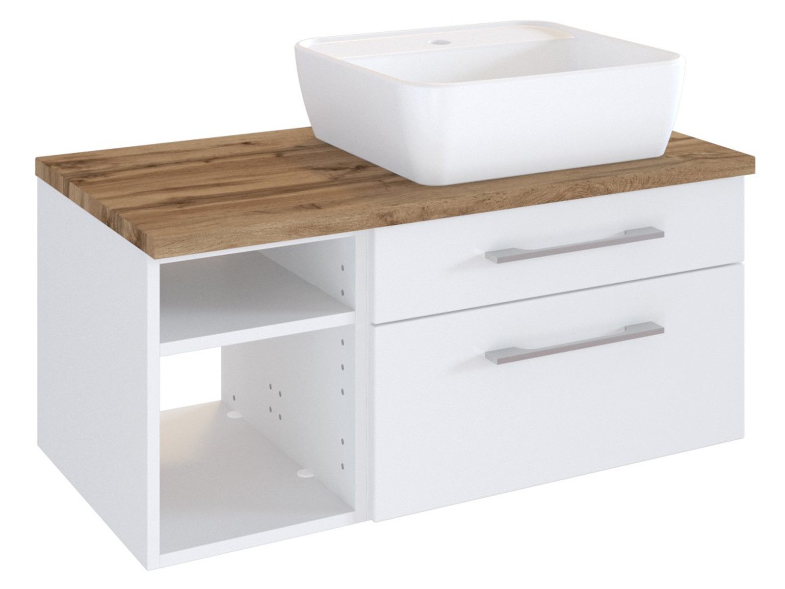 HELD MÖBEL Waschtisch-Set 90 x 14 x 42 cm (B/H/T)