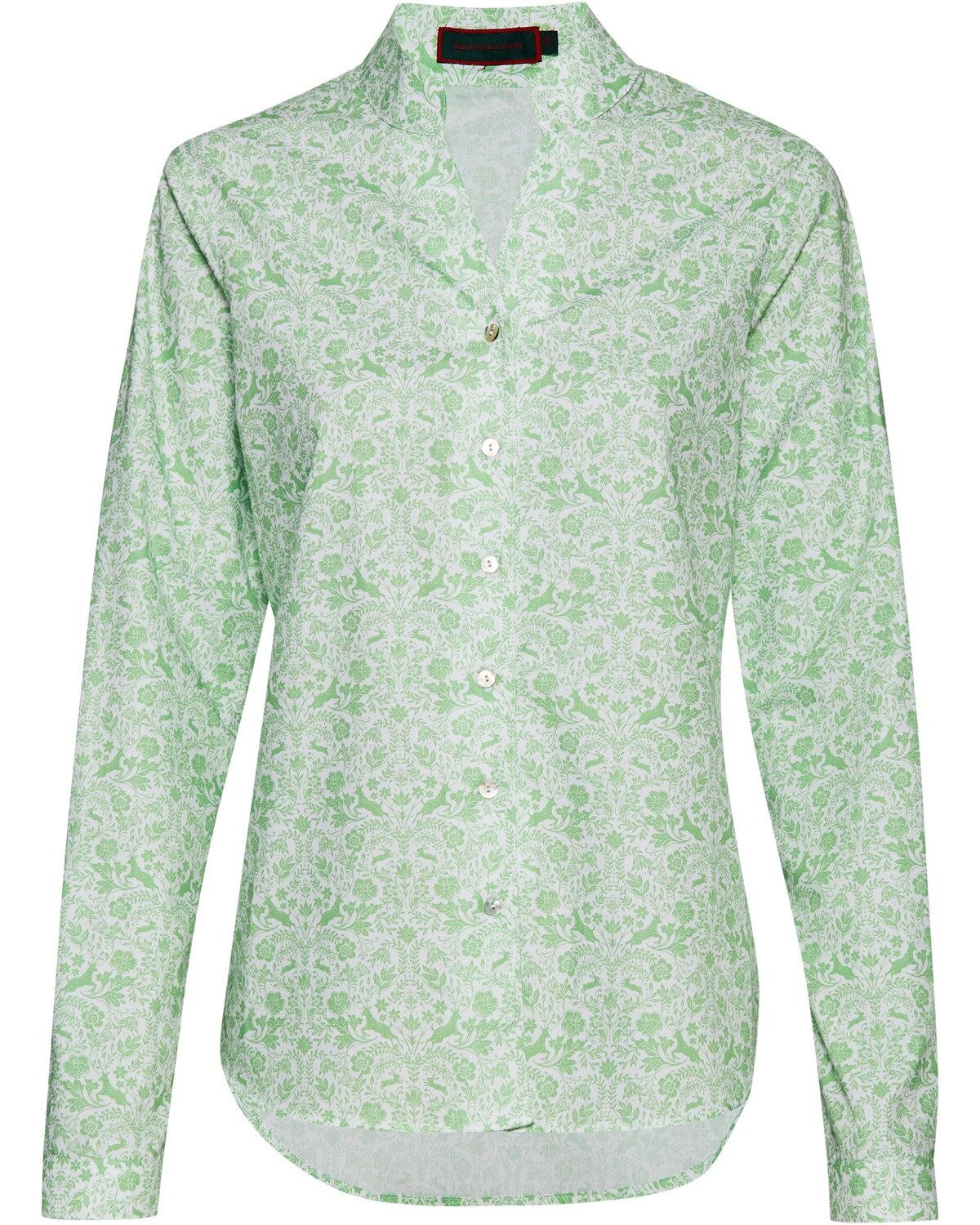 Reitmayer Trachtenbluse Popeline-Bluse mit Print