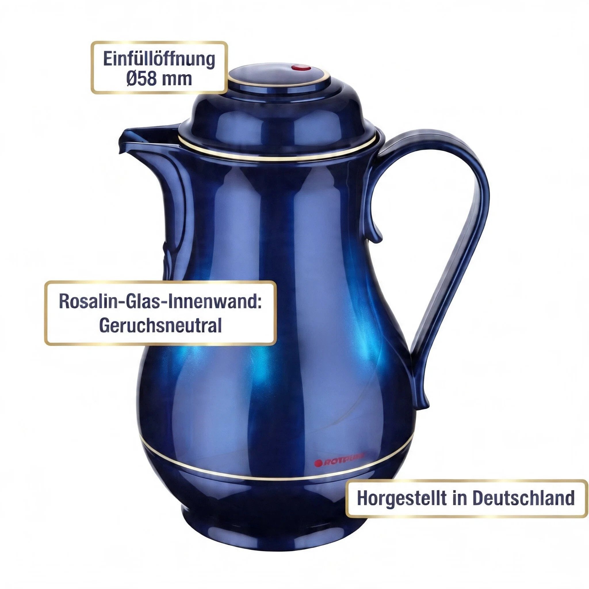 ROTPUNKT Isolierkanne CHRISTA 830, 1.2 l