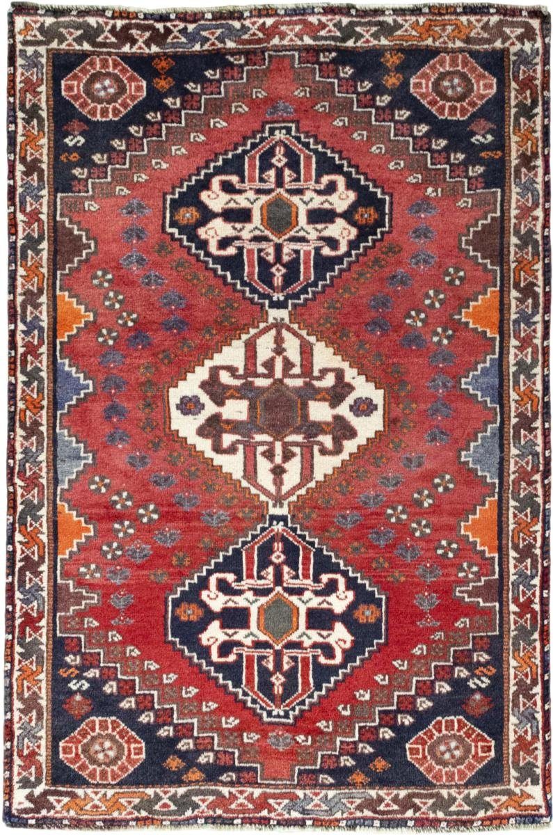 Orientteppich Shiraz 116x170 Handgeknüpfter Orientteppich / Perserteppich, Nain Trading, rechteckig, Höhe: 10 mm