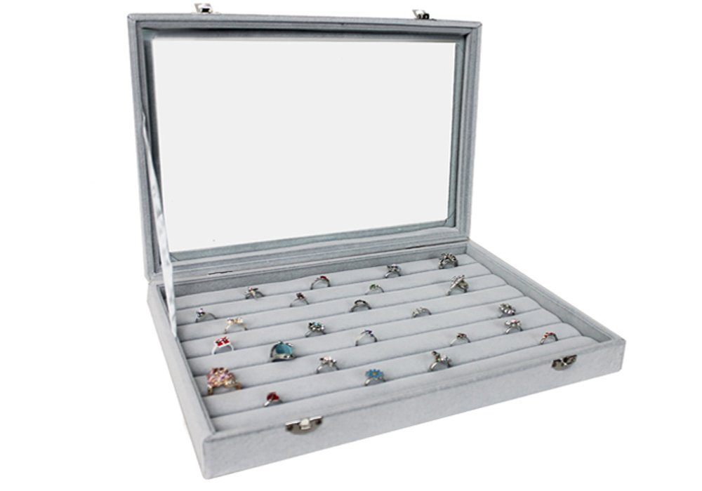 Yudu Schmuckkasten Schmucklade Schaukasten Schmucktablett Schmuckbox günstig online kaufen