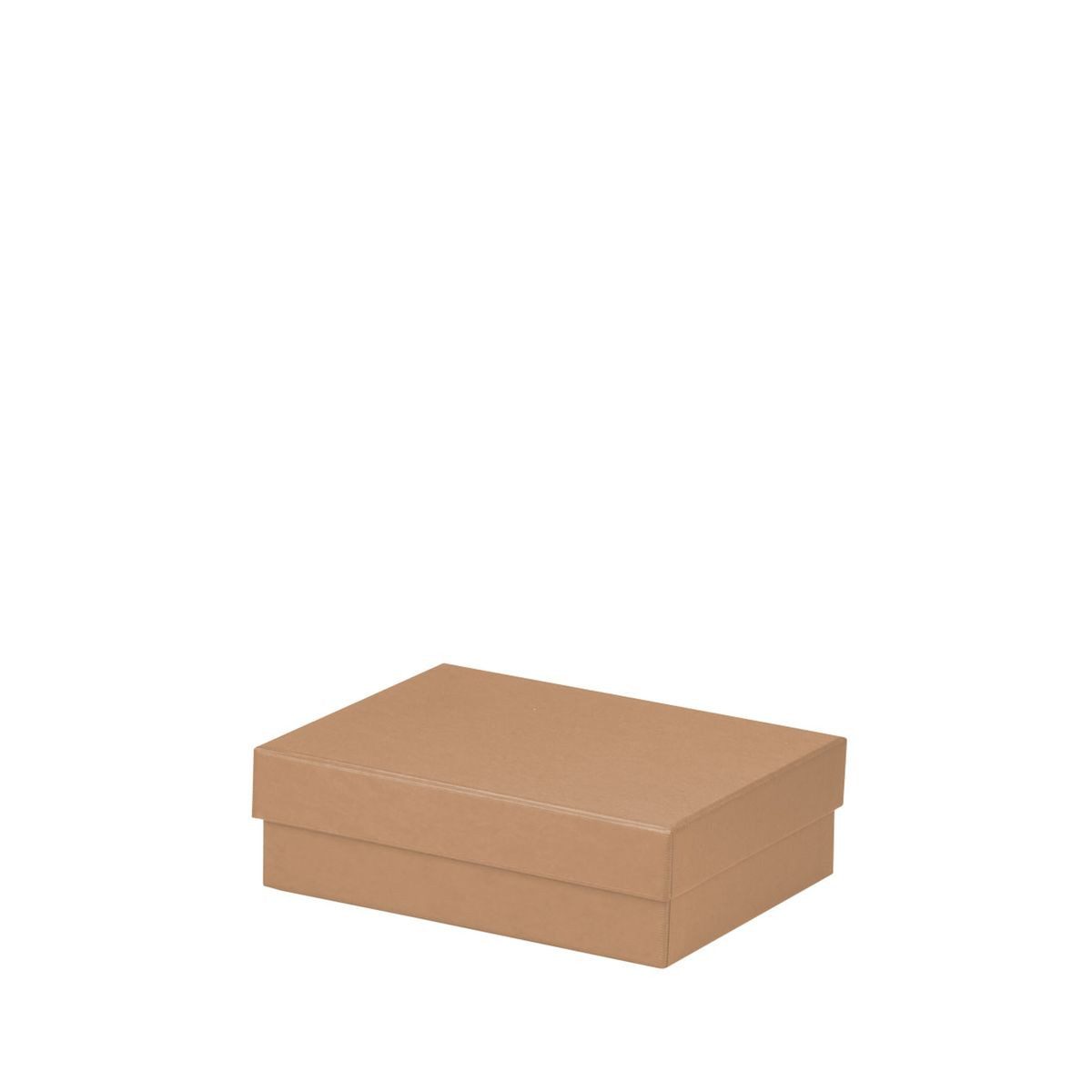 Rössler Geschenkbox RÖSSLER Kartonage Boxline braun 14x19x6cm