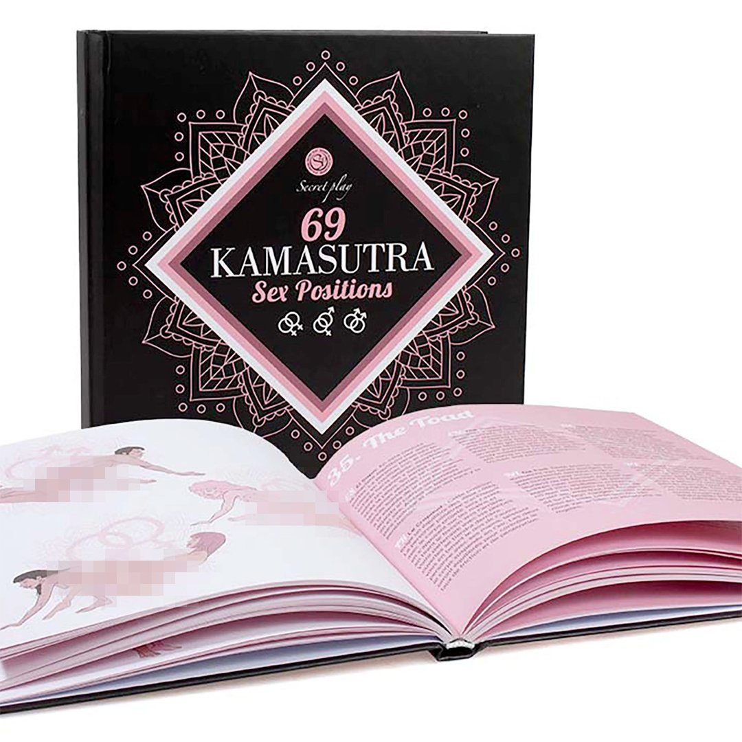 SECRET Stellungen Kamasutra mit Erotik-Spiel, Buch PLAY 69