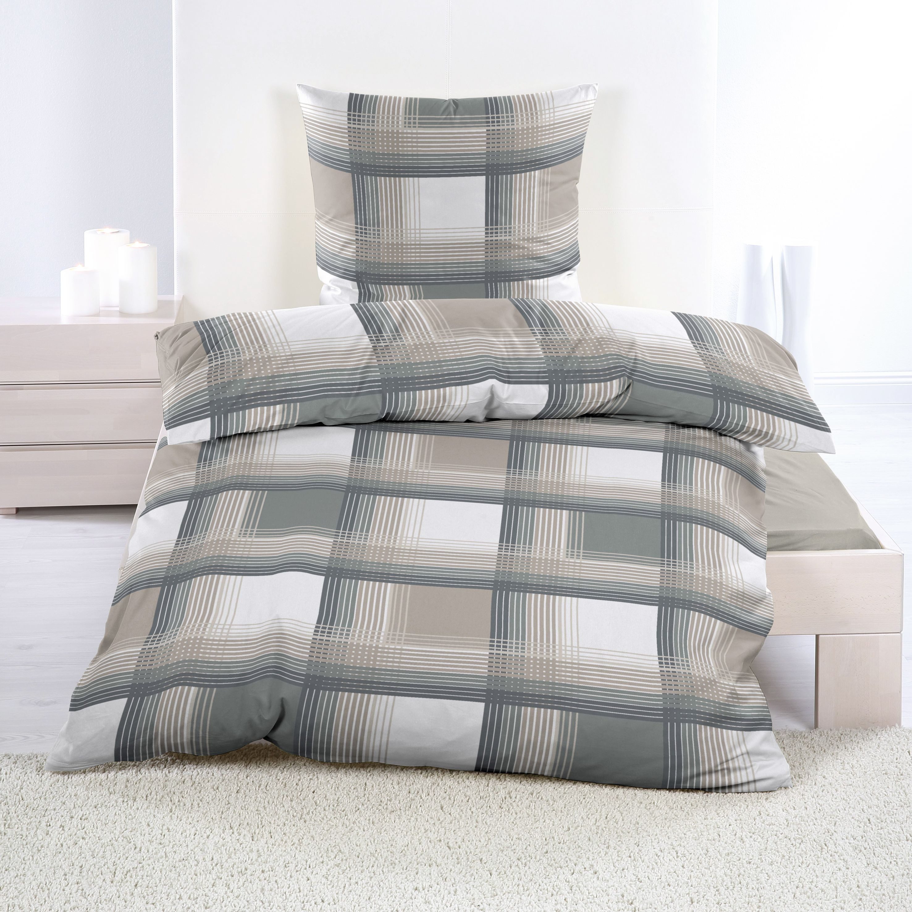 Casa Colori Bettwäsche Micro Fleece, Polyester, günstig online kaufen