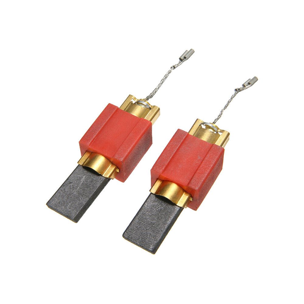 Trade-Shop Ersatzbürste 2x passend für Miele W 3740 W 3741 W 3222 W 3224 W 323 W 3239 W 3240, 5mm x 15mm x 27/29,5/30mm Motorkohlen Kohlebürsten, (2-tlg), Geeignet für Waschmaschinen, Trockner