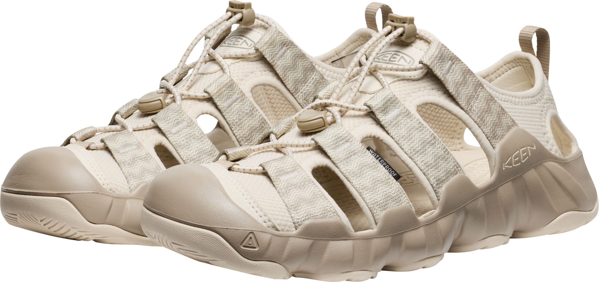 Keen HYPERPORT H2 M Outdoorsandale Schnellverschluss mit Bungee-Schnürung