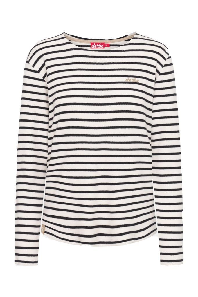 Derbe Langarmshirt Interstriped Damen Longsleeve (1-tlg)