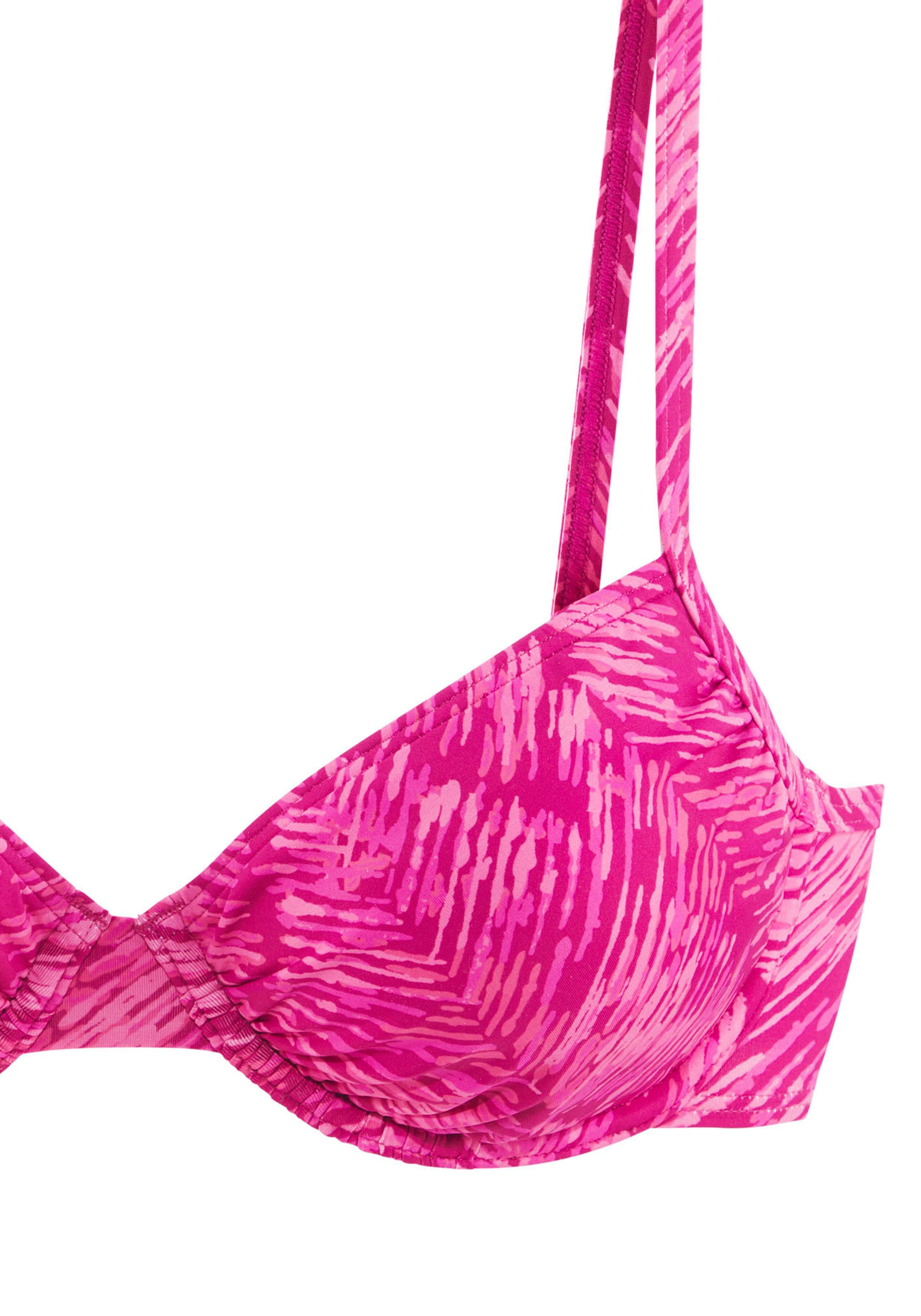 JETTE Bügel-Bikini-Top Floretta, in Ton in Ton-Harmonie