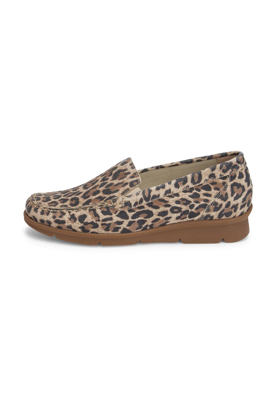 vitaform Damenschuhe Mokassin Veloursleder Mokassin günstig online kaufen