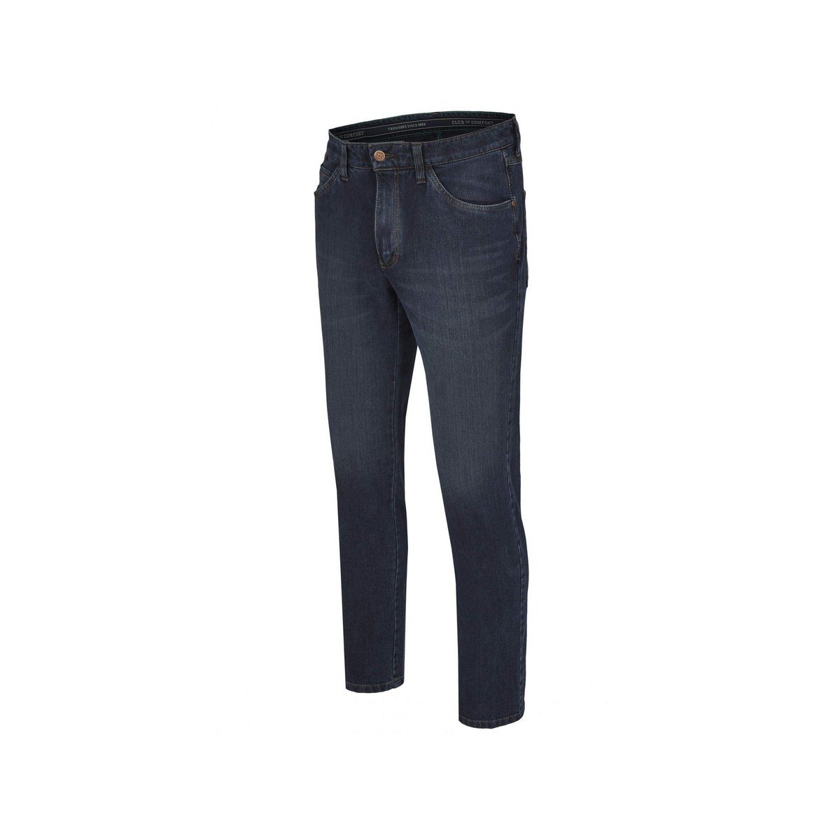Hinrichs blau 5-Pocket-Jeans (1-tlg) regular