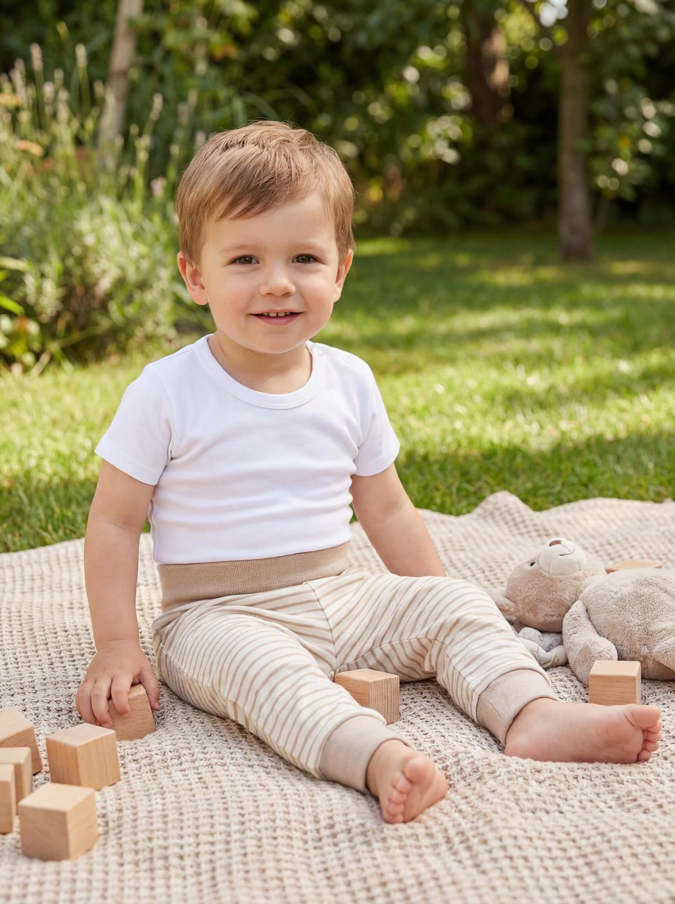 TupTam Kurzarmbody TupTam Jungen Baby Body Kurzarm in Unifarben - 5er Pack