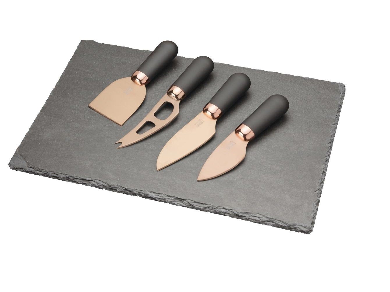 Messer-Set Herbertz 360400 (Käsemesser Set inkl. Schieferplatte)