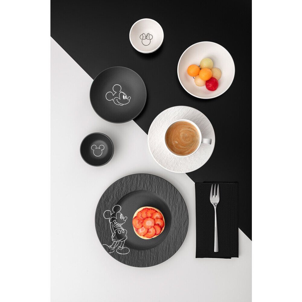 Villeroy & Boch Dessertschale Dessertschale 13 cm Manufacture Rock – Mickey Mouse, Premium Porcelain, (1-tlg), Dessertschale, Ø13cm, Premium Porcelain, schwarz – Bild 4 von 4