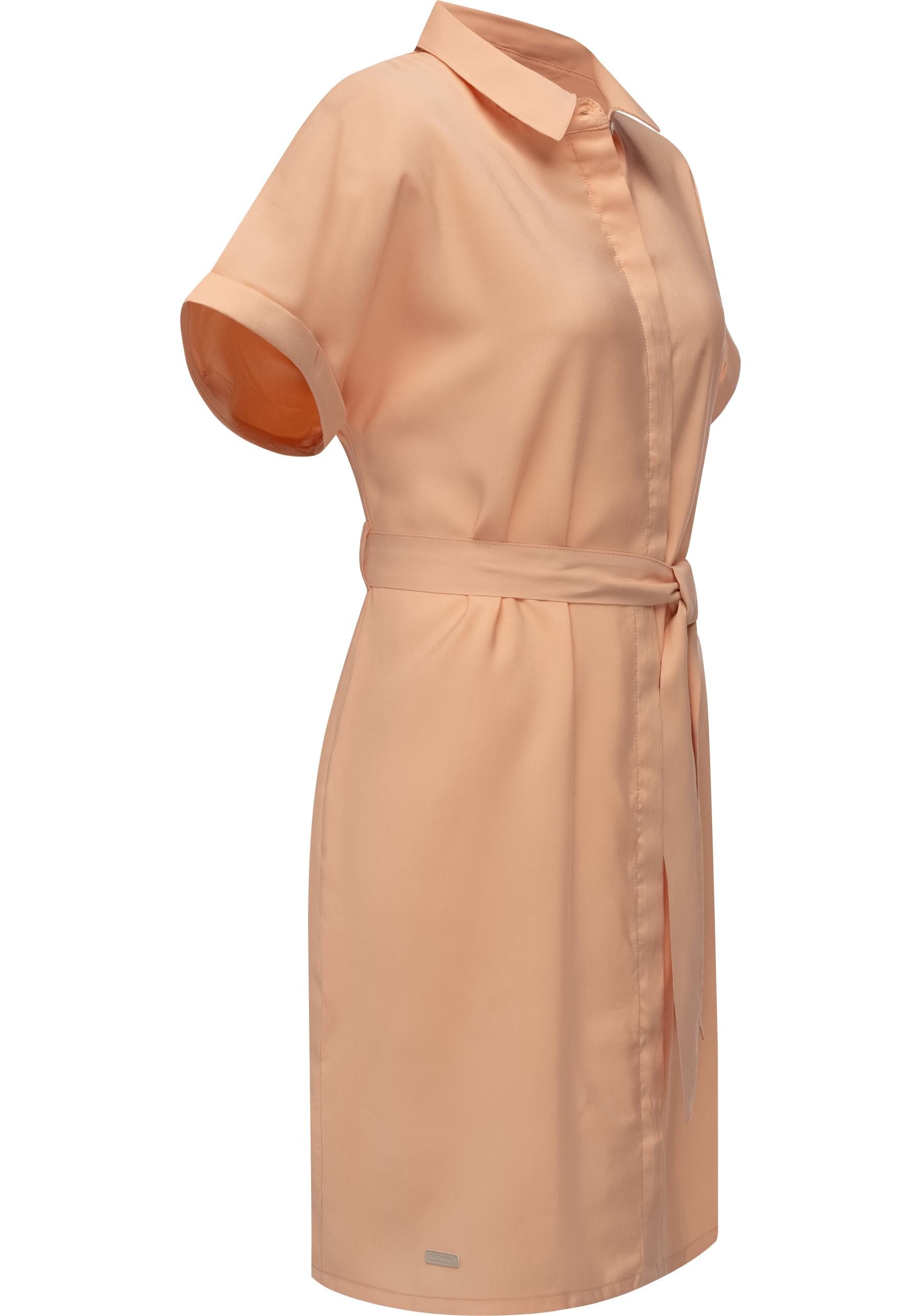 Ragwear Blusenkleid Manilla Kurzarm Midikleid mit günstig online kaufen