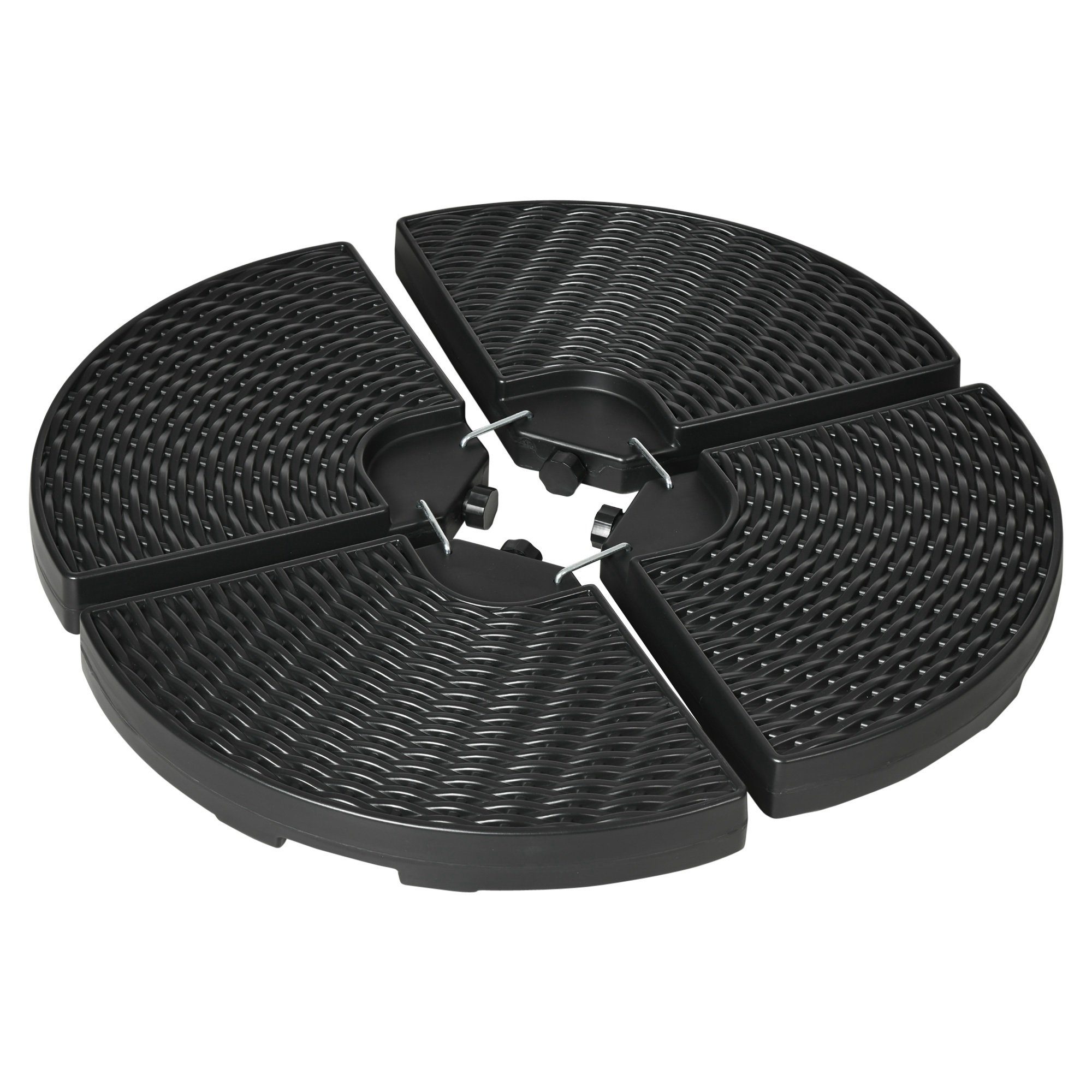 Outsunny Schirmhalter Sonnenschirmgewicht mit 52 kg günstig online kaufen
