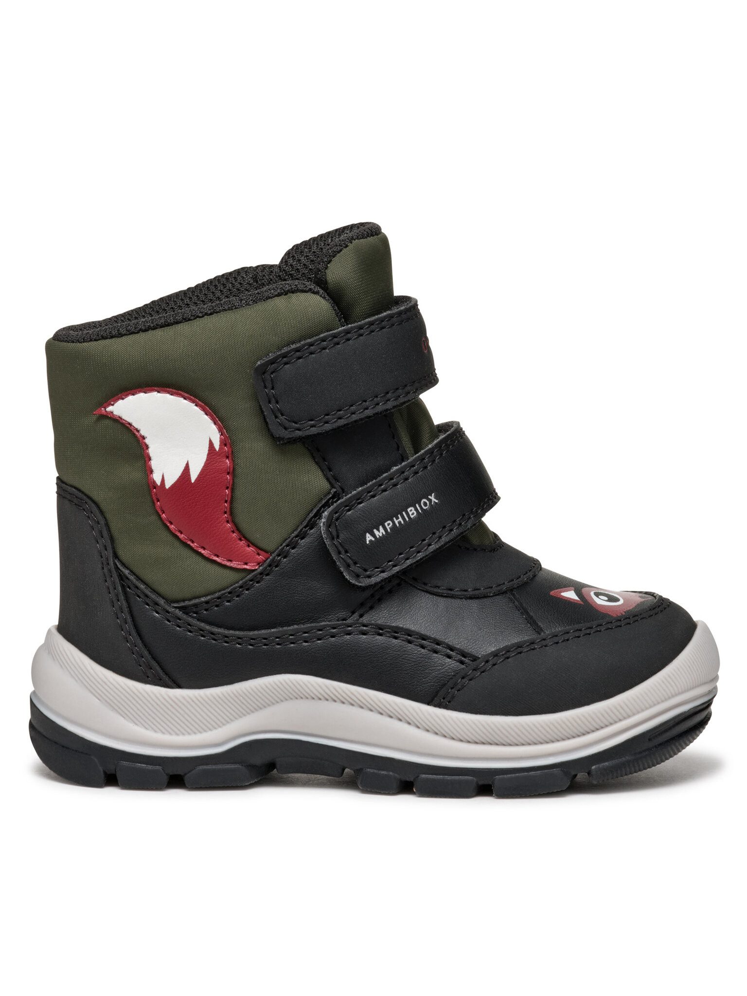 Geox Schneeschuhe Geox Schneeschuhe B Flanfil Boy B Abx B463VB 054FU C0520 M Schwarz
