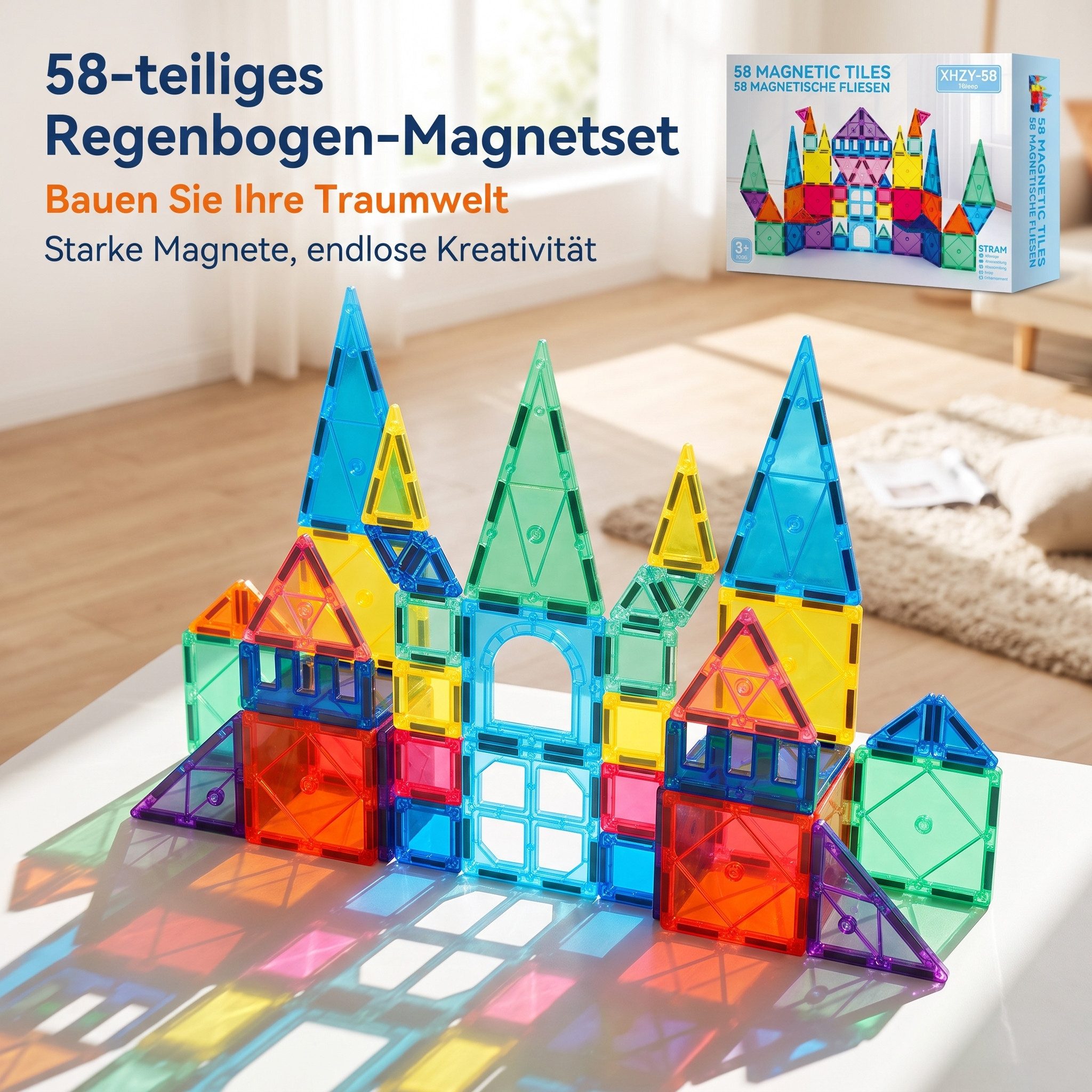 AIMAX Magnetbausteine 58 Teile